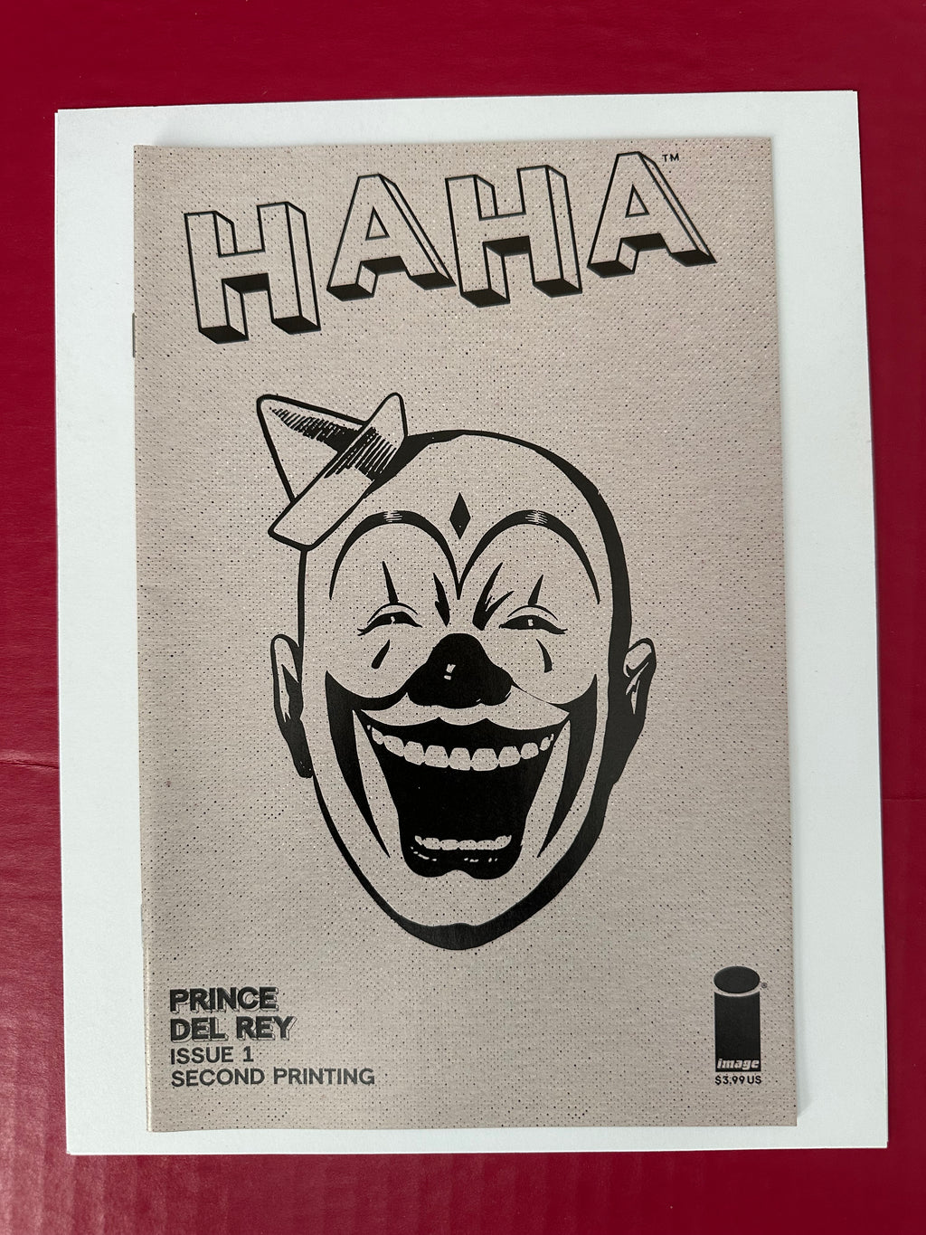 Haha 1st Issue 2nd Printing Image Comics 2021 W. Maxwell Prince Vanesa Del Rey by Ugly Monkey Comics