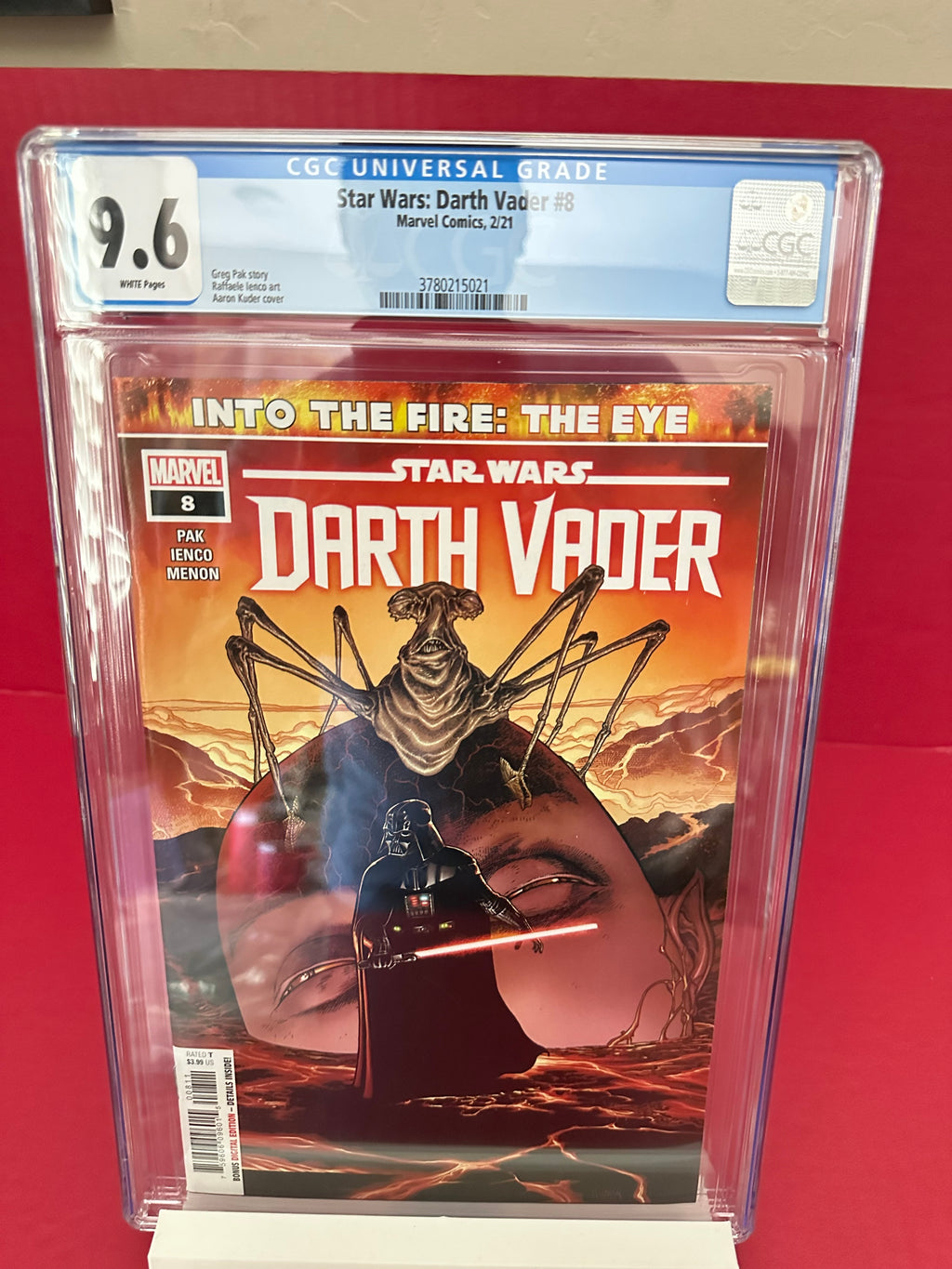 Star Wars: Darth Vader, Vol. 3 #8 (2021) CGC 9.6 Key 1st full app. Eye of Webbish Bog by Ugly Monkey Comics