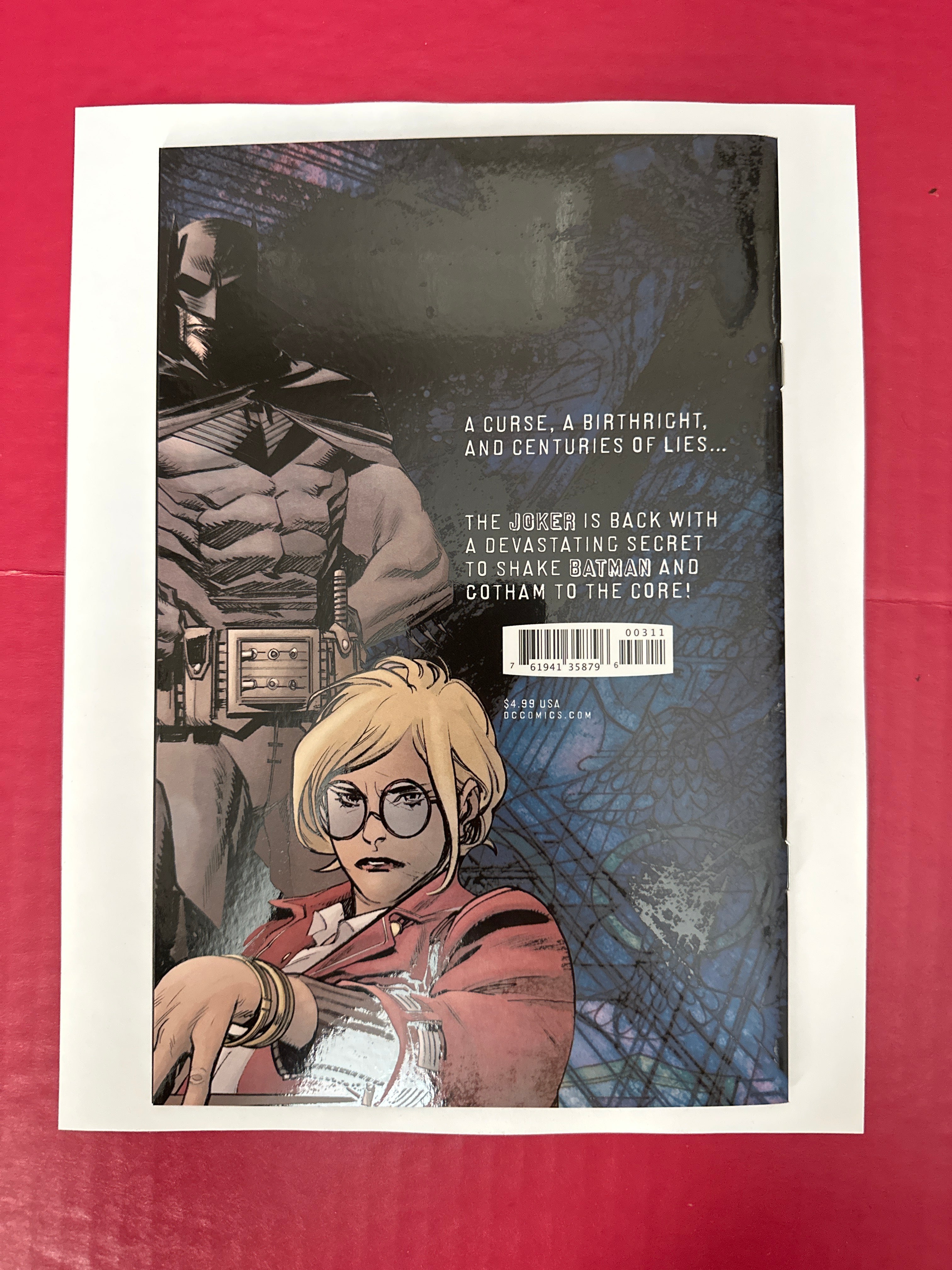 Batman: Curse of the White Knight #3A (DC Comics 2019) by Ugly Monkey Comics