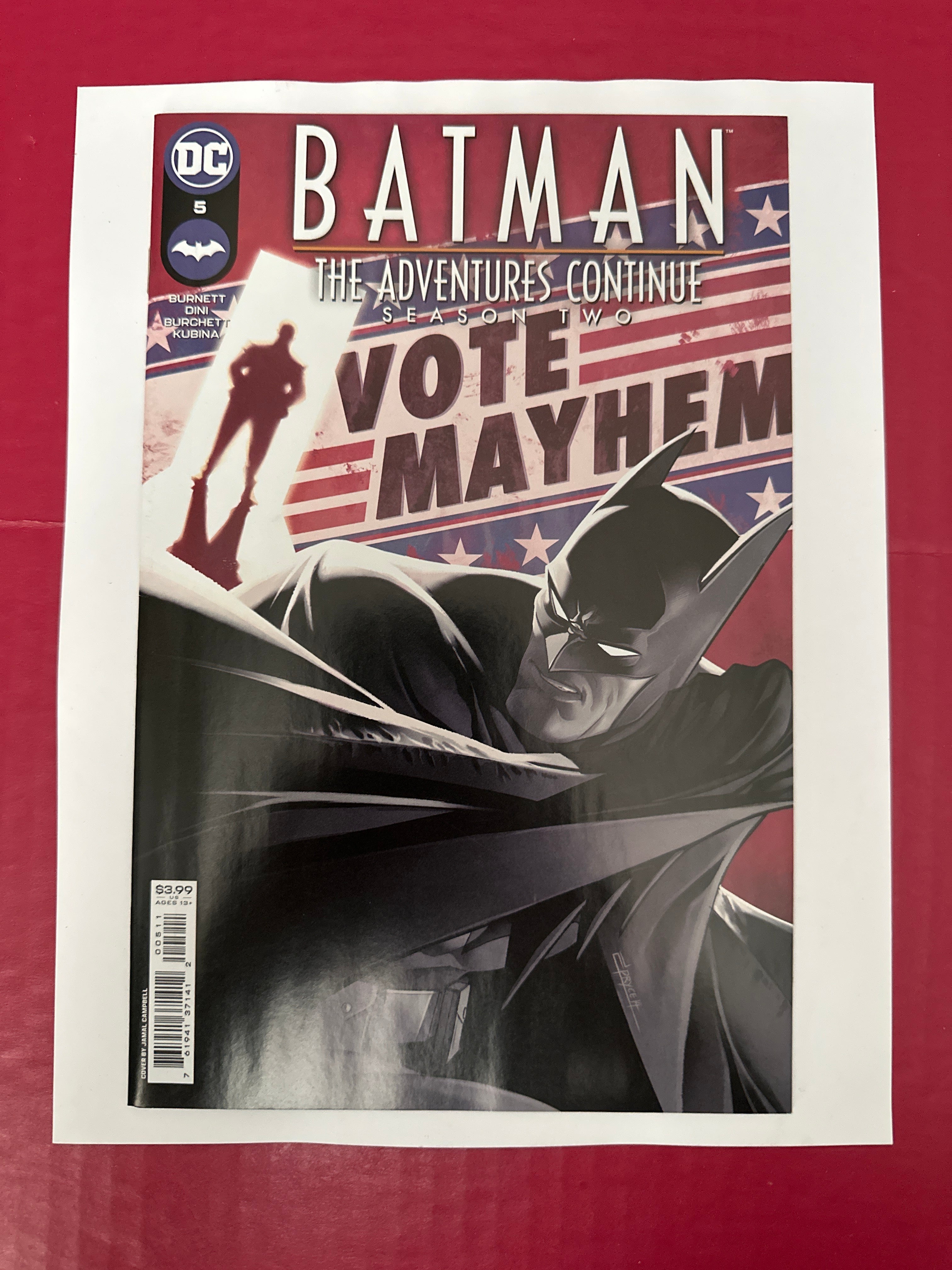 Batman: The Adventures Continue - Season Two #5A (DC Comics 2021) by Ugly Monkey Comics