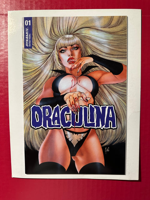 Draculina, Vol. 1 #1 (2022) Guillem March Cover by Ugly Monkey Comics