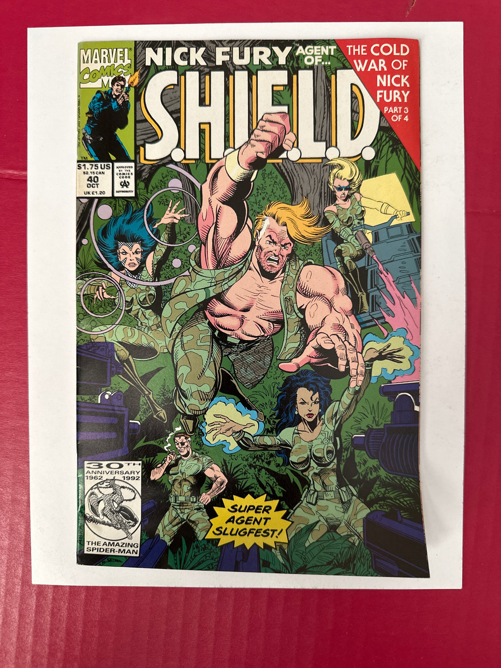 Nick Fury Agent of Shield, Vol. 4 #40 (Marvel Comics 1992) by Ugly Monkey Comics