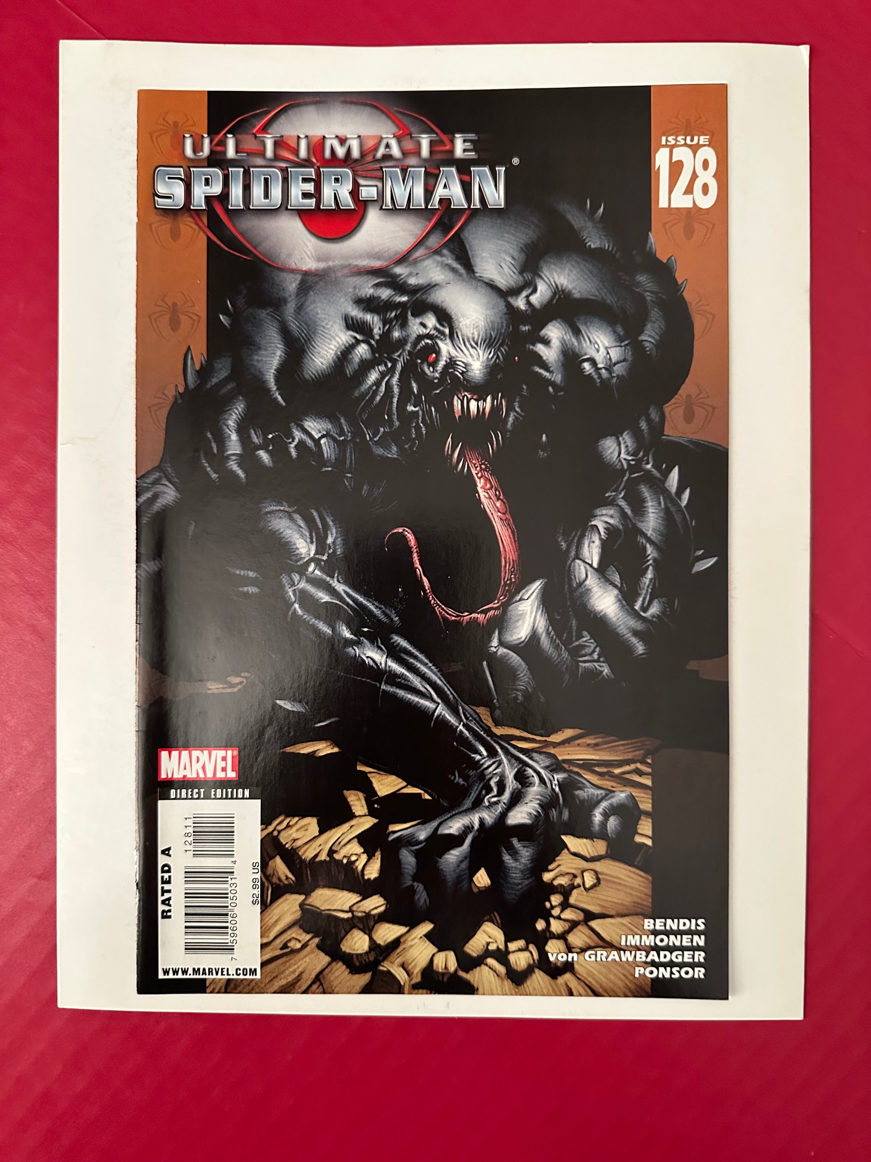 Ultimate Spider-Man #128 (2008) by Ugly Monkey Comics