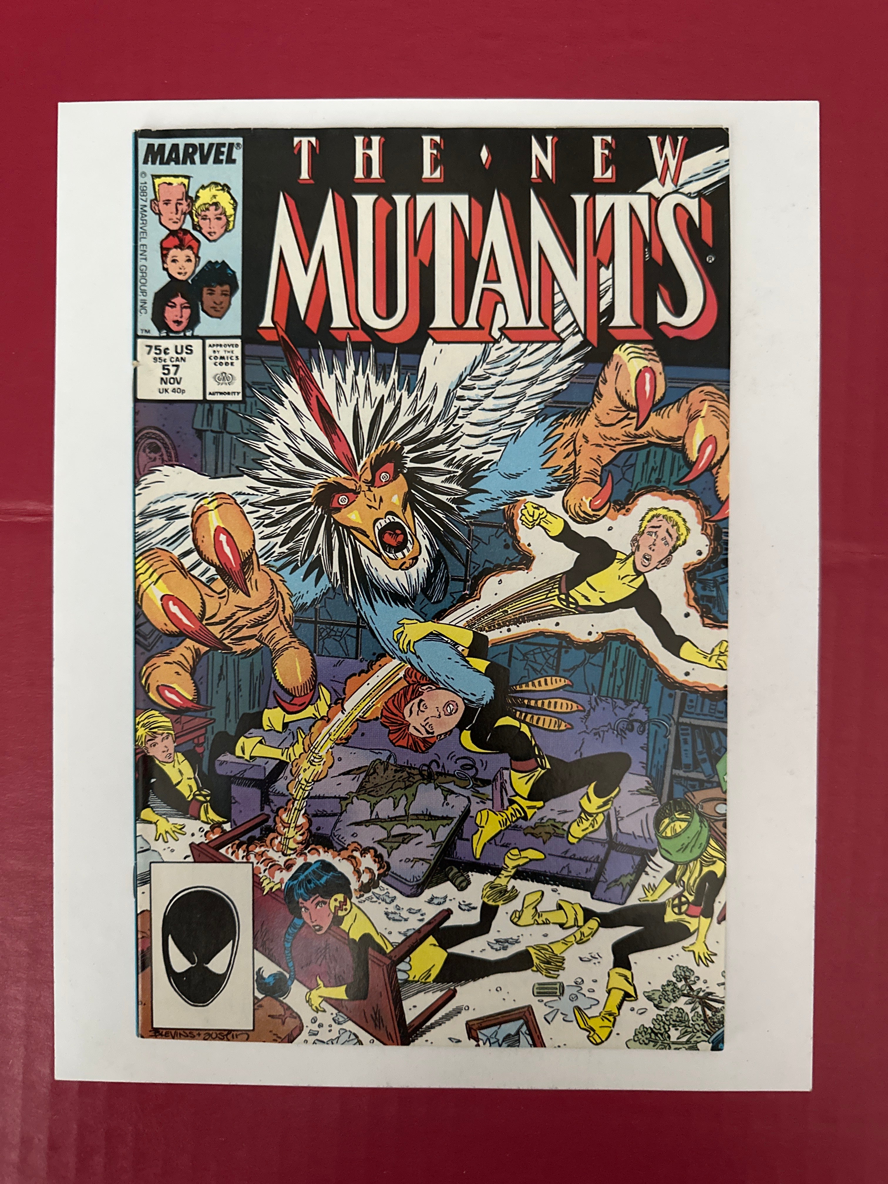 New Mutants, Vol. 1 #57A (Marvel Comics 1987) by Ugly Monkey Comics