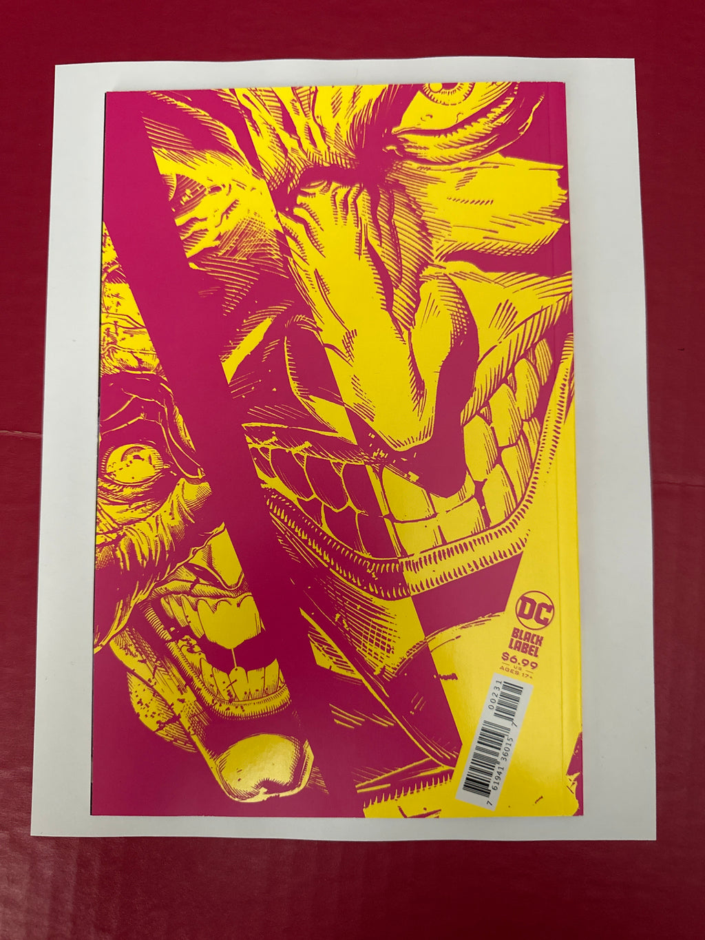 Batman: Three Jokers #2C (DC Comics 2020) 1:25 Jason Fabok Yellow Variant by Ugly Monkey Comics