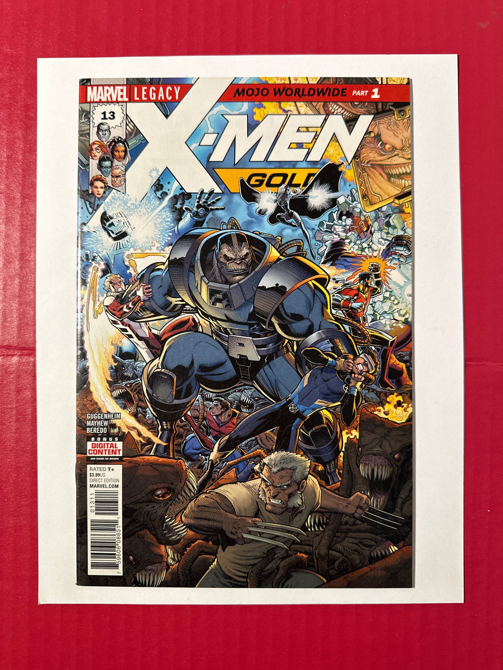 X-Men: Gold, Vol. 2 #13A (Marvel Comics 2017) Arthur Adams Regular by Ugly Monkey Comics
