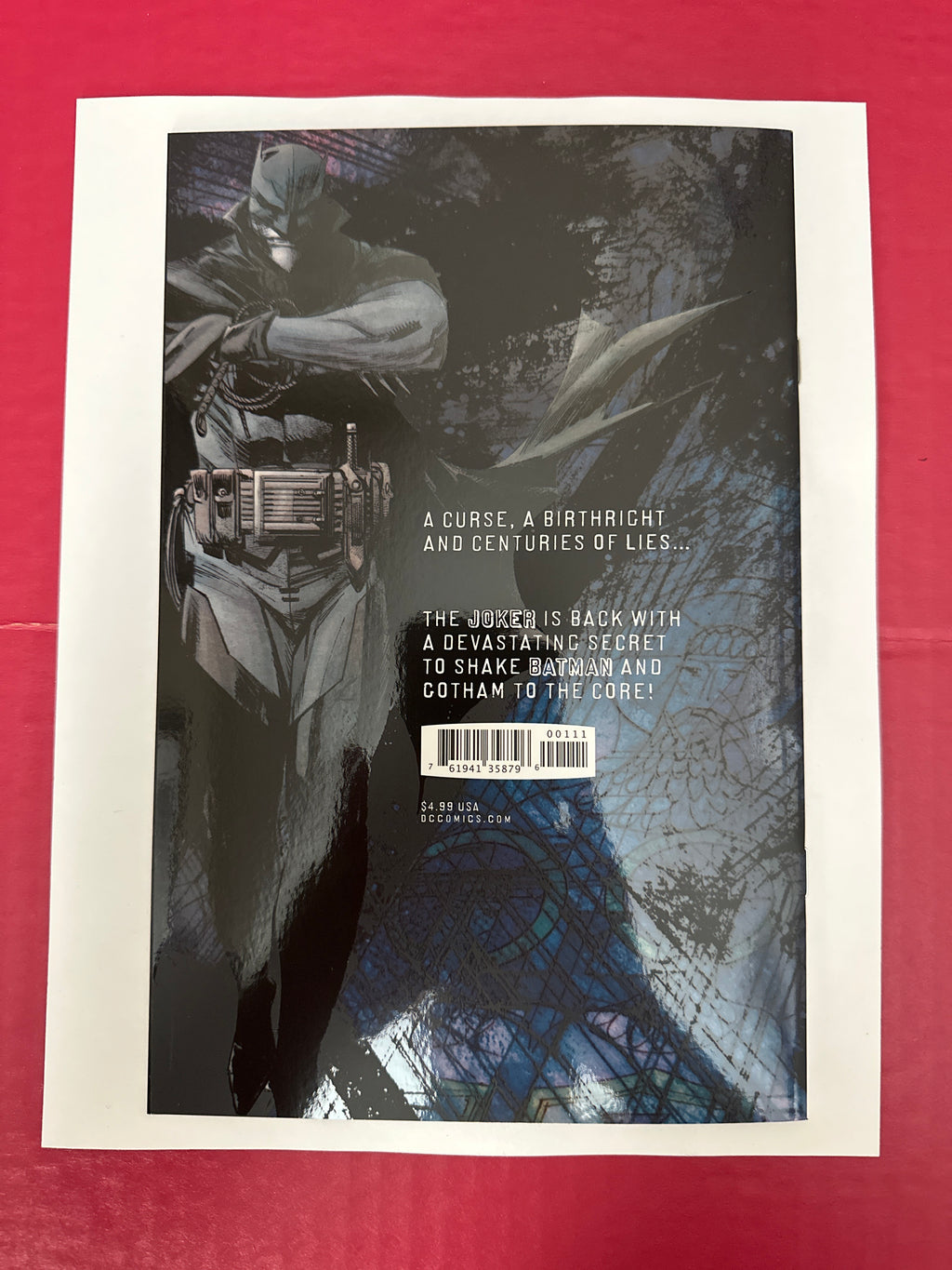 Batman: Curse of the White Knight #1A (DC Comics 2019) 1st appearance by Ugly Monkey Comics