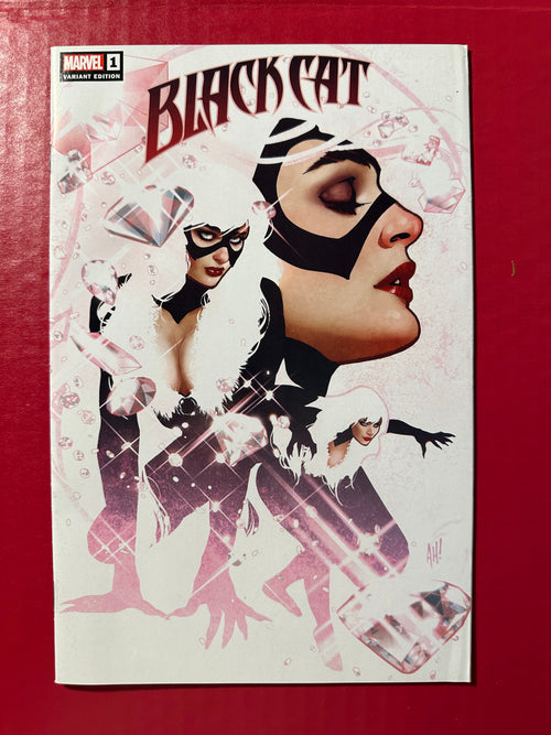 Black Cat, Vol. 1 #1 (2019) Comicsketchart Exclusive Adam Hughes Trade Dress Variant by Ugly Monkey Comics