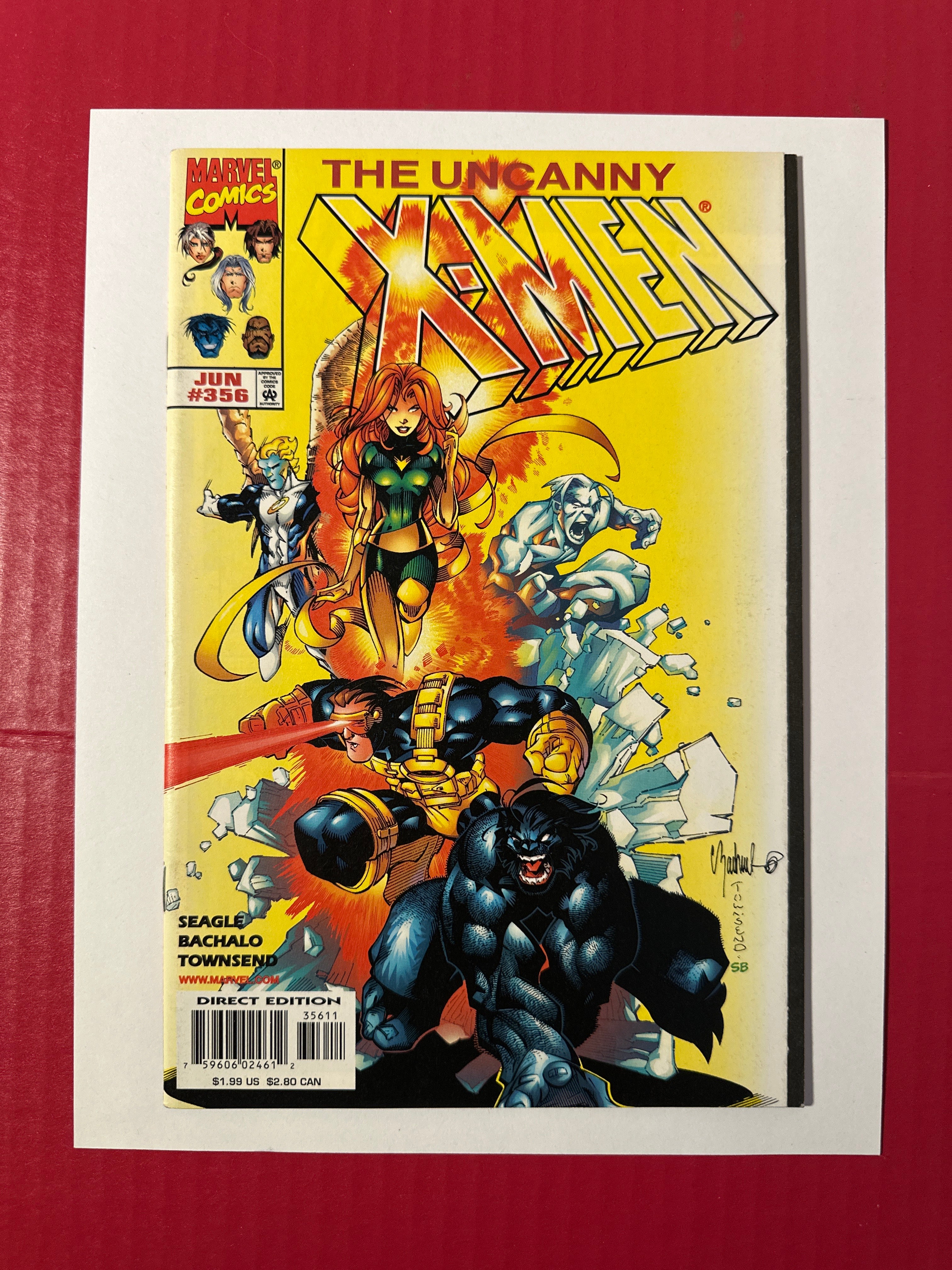 The Uncanny X-Men, Vol. 1 #356 (Marvel Comics 1998) by Ugly Monkey Comics