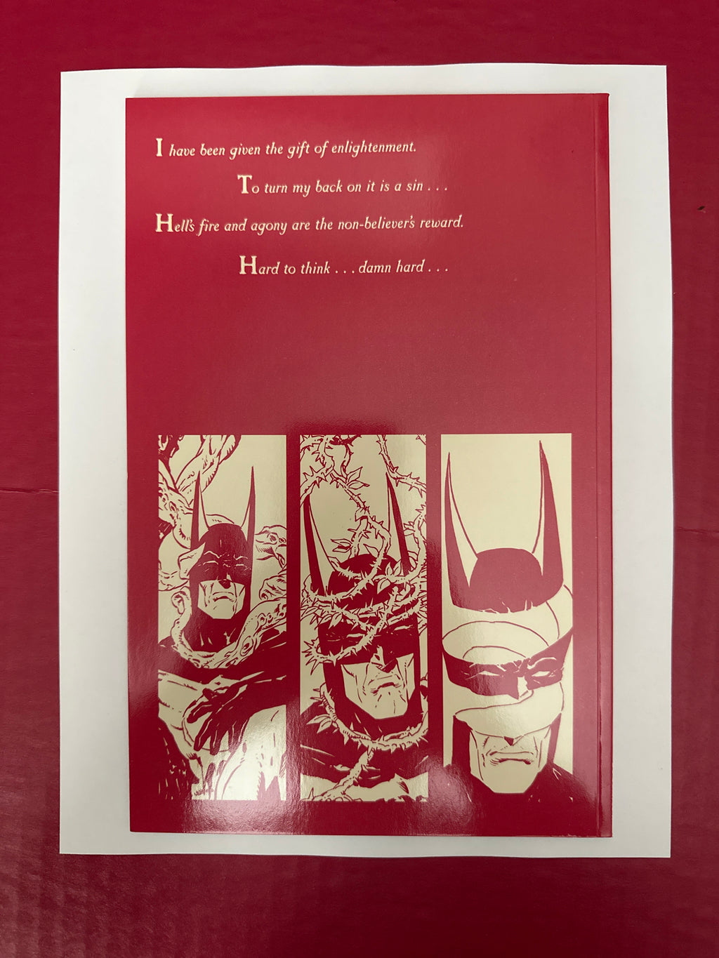 Batman: The Cult #2 (DC Comics 1988) by Ugly Monkey Comics