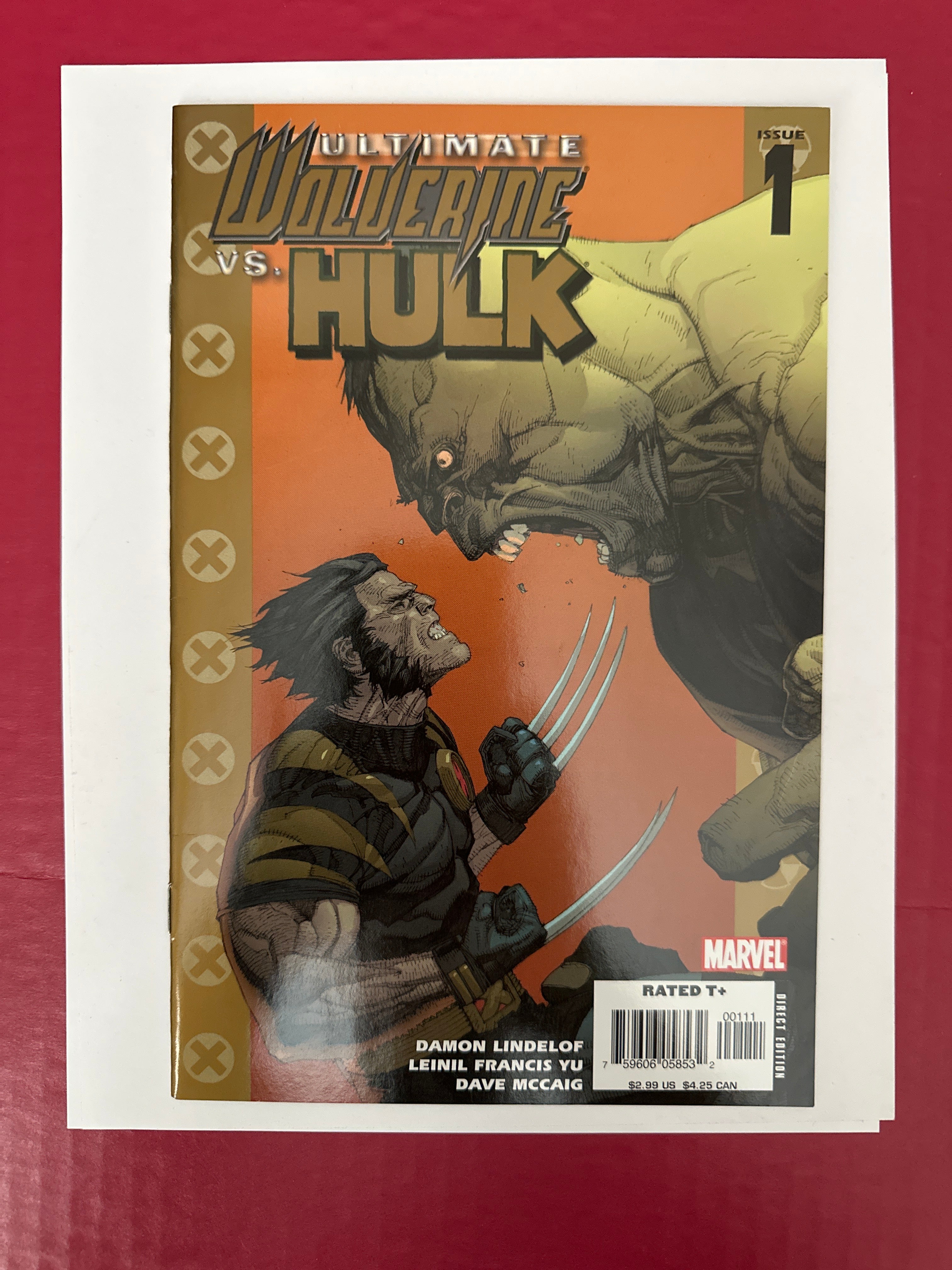 Ultimate Wolverine vs. Hulk #1A (2005 Marvel Comics) by Ugly Monkey Comics