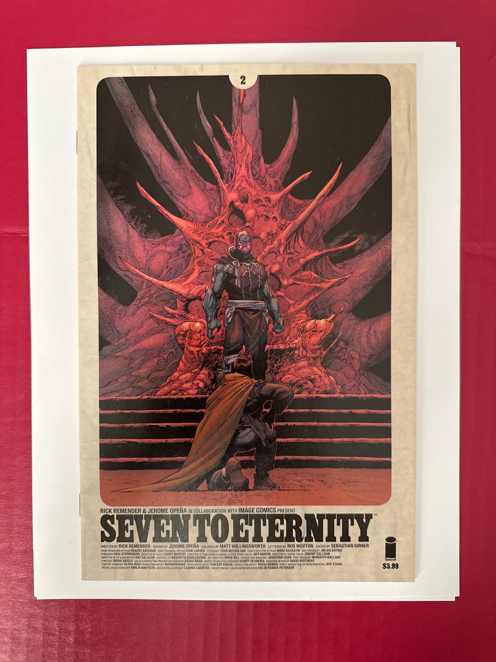 Seven To Eternity #2A (Image Comics 2016) by Ugly Monkey Comics