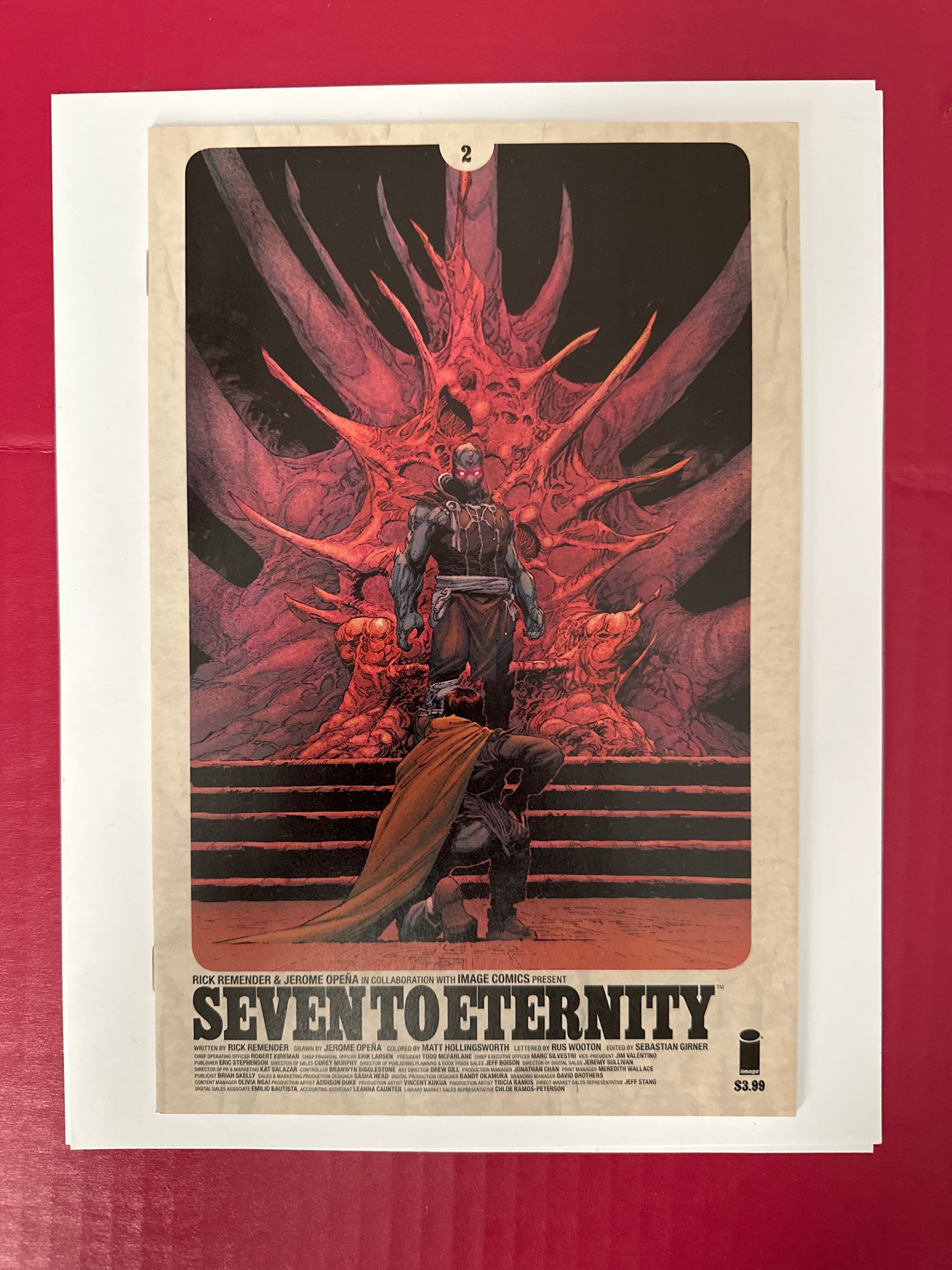 Seven To Eternity #2A (Image Comics 2016) by Ugly Monkey Comics