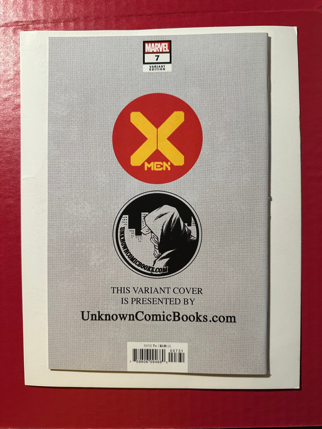 X-Men, Vol. 4 #7 (2020) Unknown Comic Books C2e2 Variant Edition by Ugly Monkey Comics