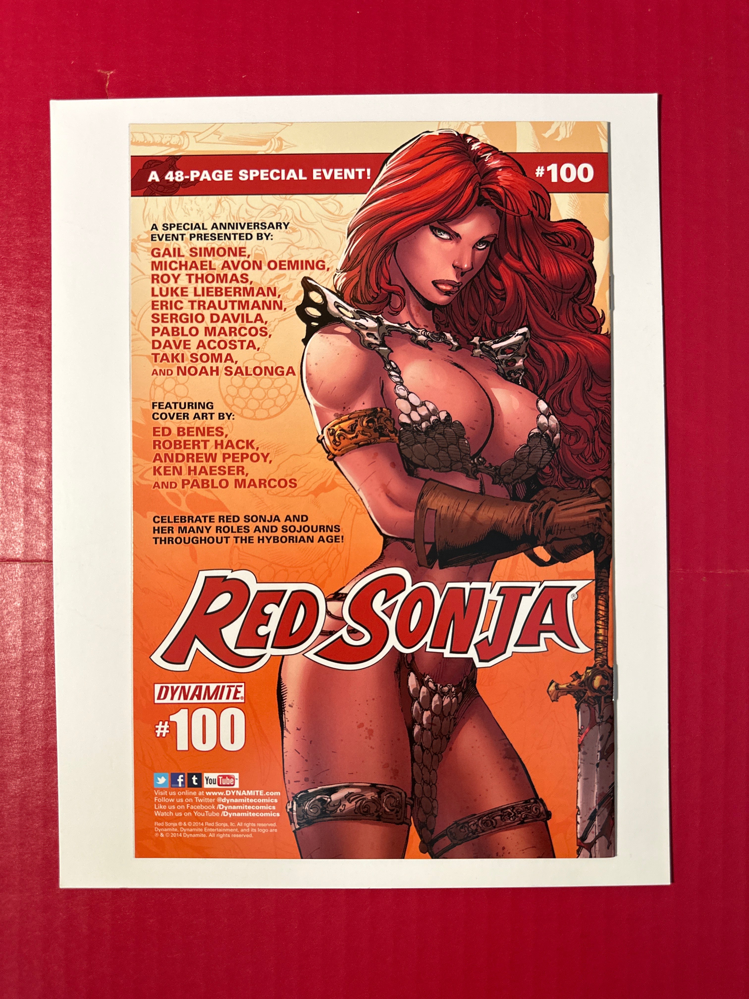 Vampirella, Vol. 2 #8 (Dynamite Entertainment 2015) Mike Mayhew Regular by Ugly Monkey Comics