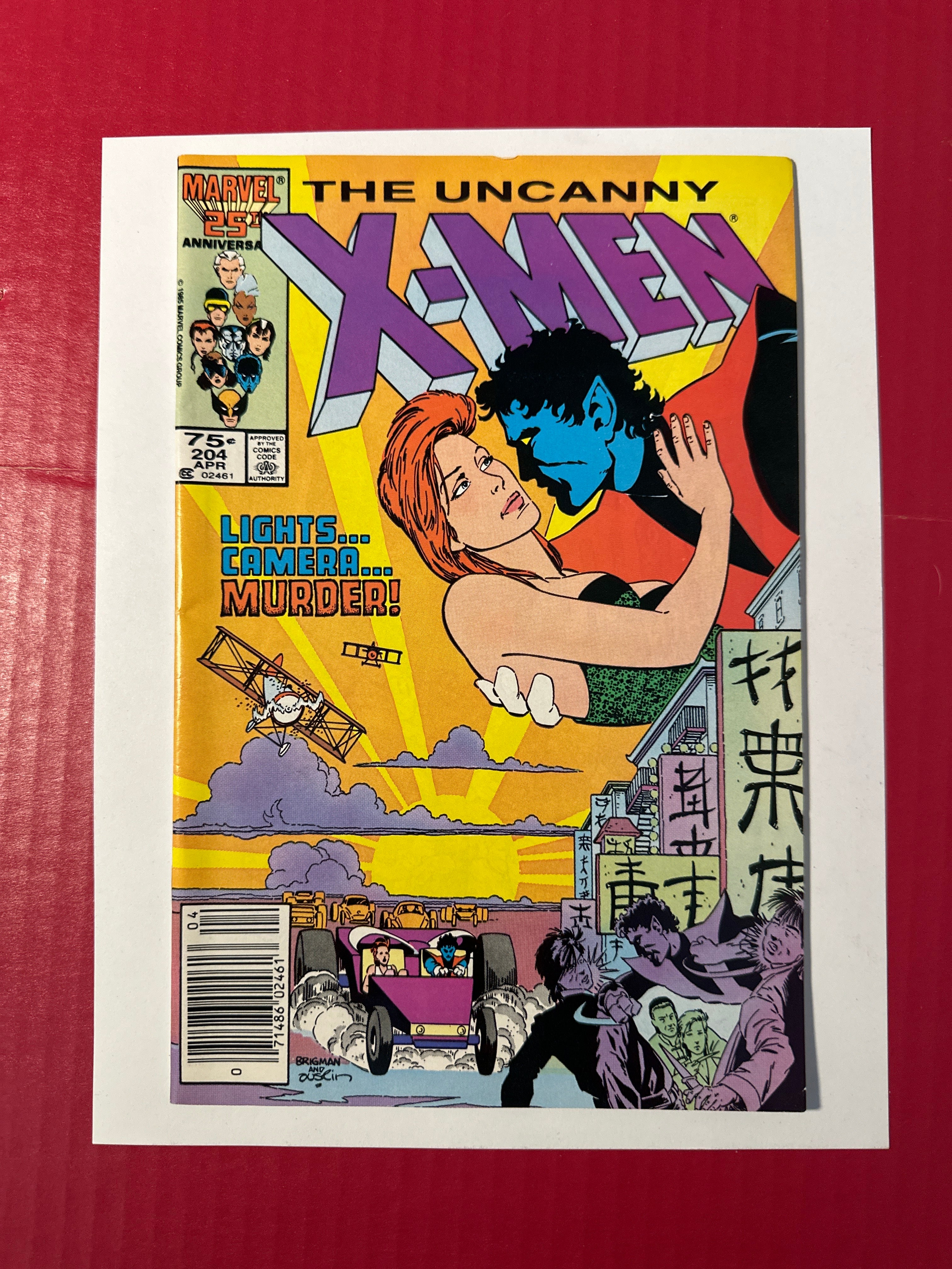 The Uncanny X-Men, Vol. 1 #204 (Marvel Comics 1986) Newsstand Edition by Ugly Monkey Comics