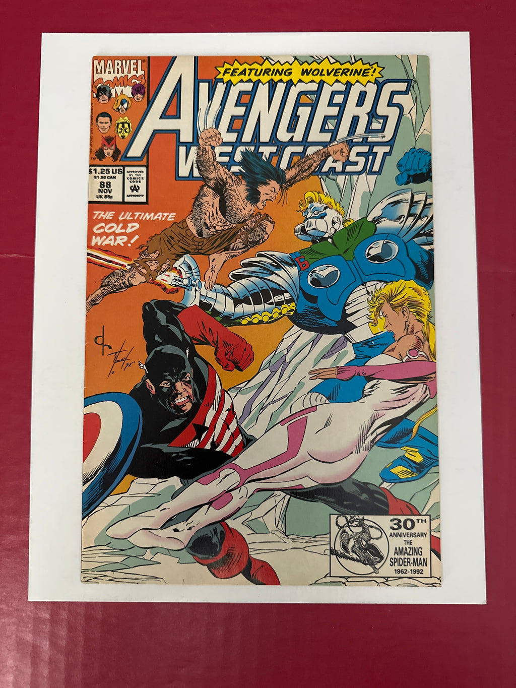 The West Coast Avengers, Vol. 2 #88A (Marvel Comics 1992) Direct Edition by Ugly Monkey Comics