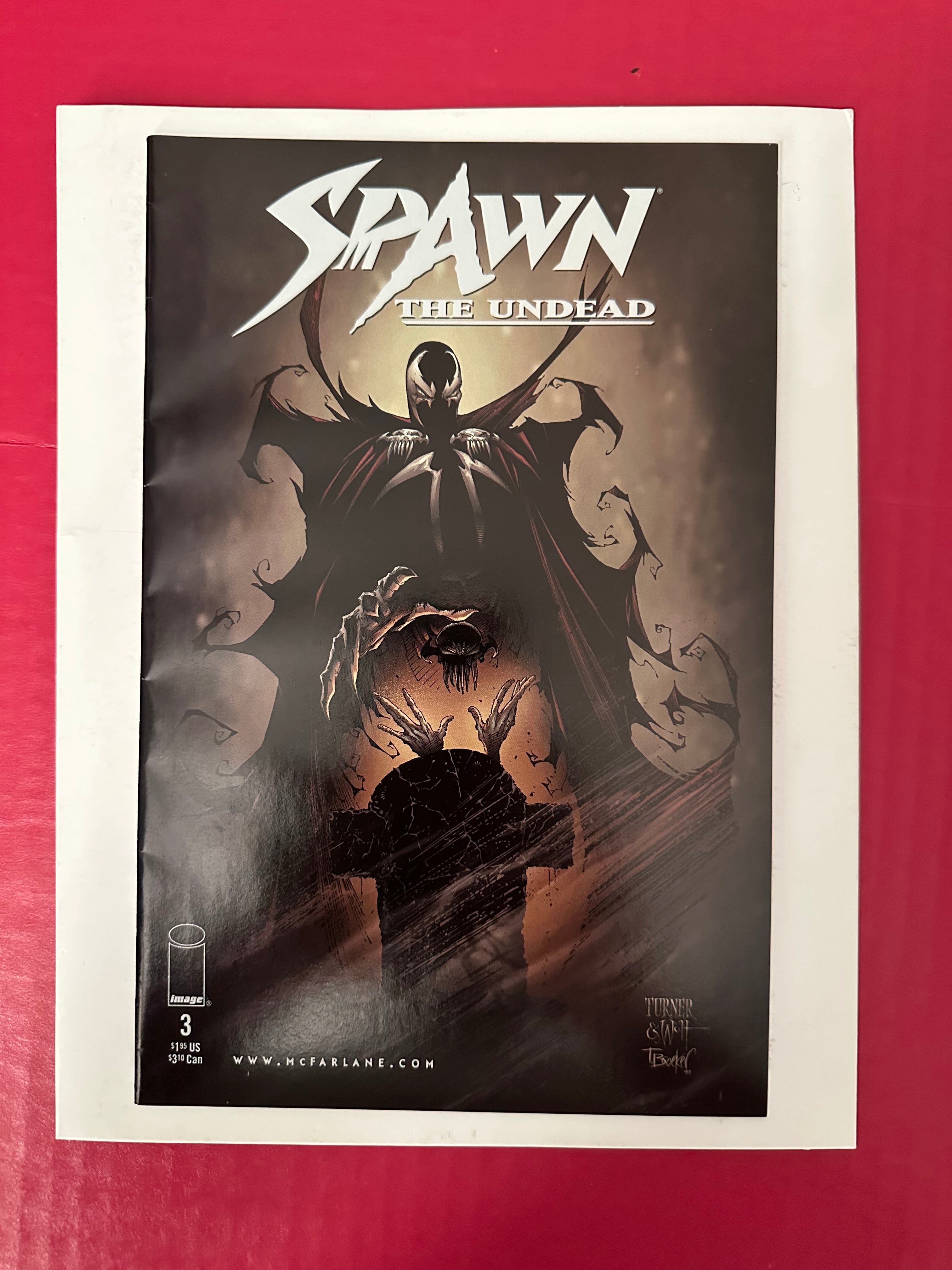 Spawn: The Undead #3 (1999) Dwayne Turner Cover by Ugly Monkey Comics