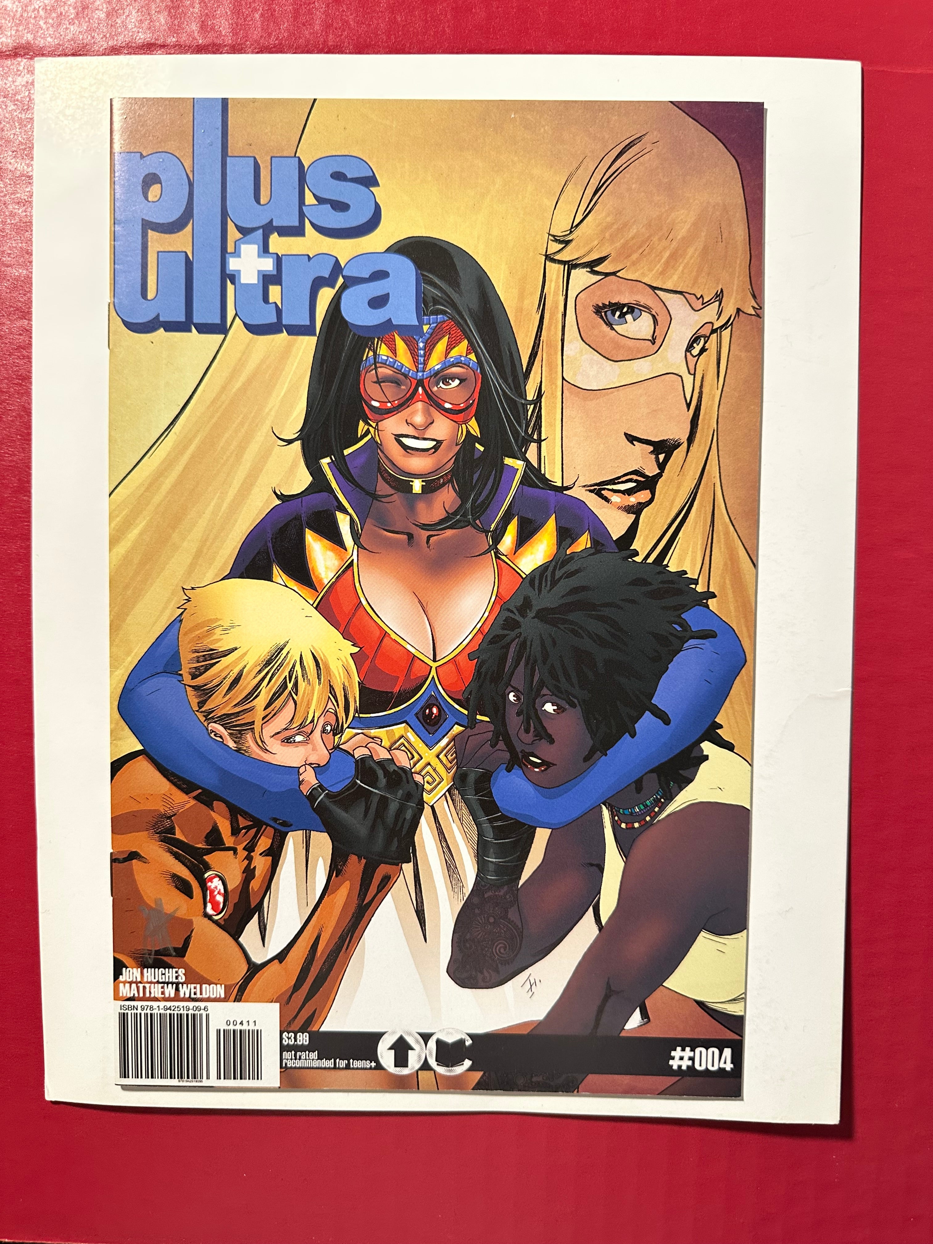 Plus Ultra#4 (2016) Signed by Jon Hughes by Ugly Monkey Comics