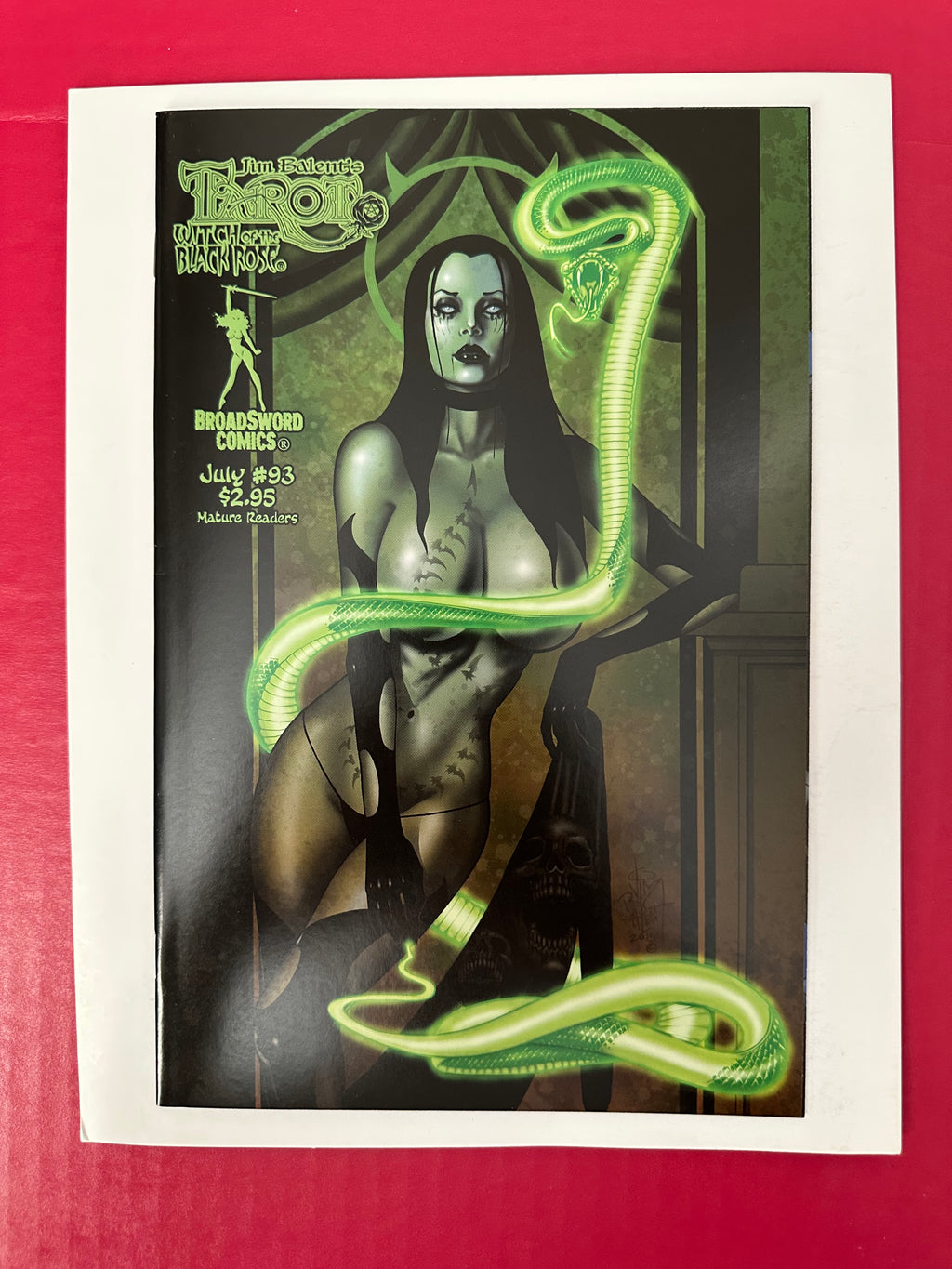 Tarot: Witch of the Black Rose #93B (2015) 10 Copy Incentive (2014) by Ugly Monkey Comics