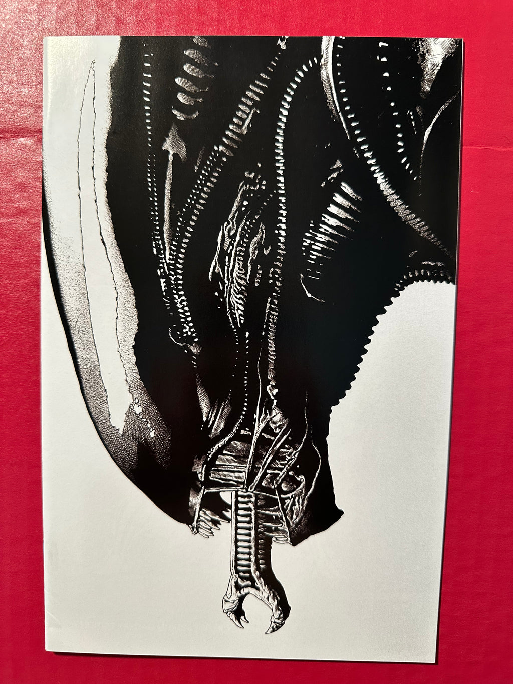 Alien, Vol. 2 (Marvel Comics) #1G (2022) Previews Exclusive Travis Charest Inks Virgin Diamond 40th Anniversary Variant Cover