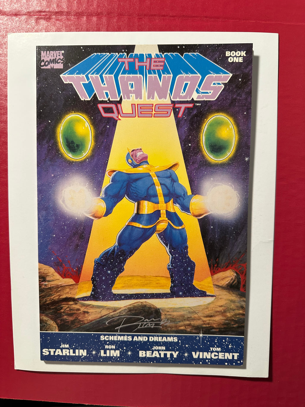 The Thanos Quest #1 (1990) KEY Signed by Ron Lim by Ugly Monkey Comics