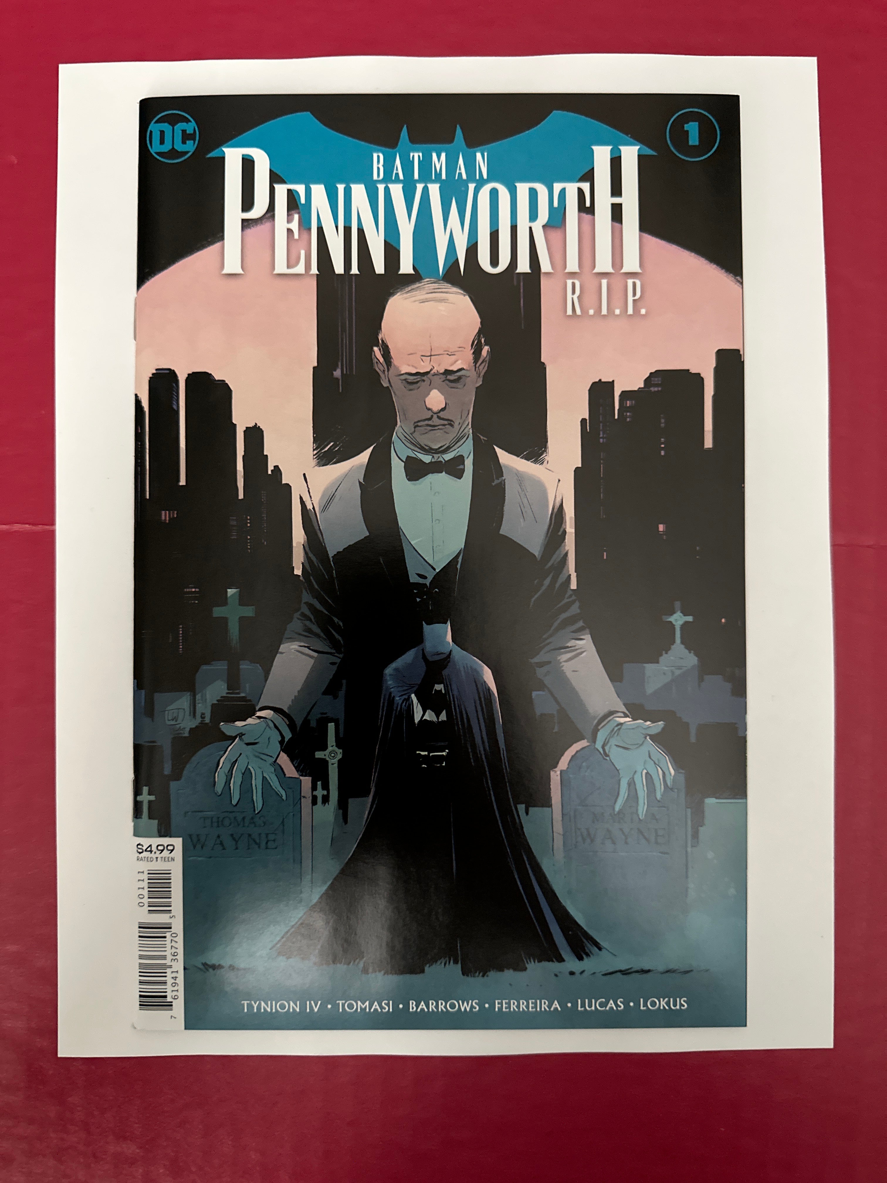 Batman: Pennyworth - R.I.P. #1 (DC Comics 2020) Death by Ugly Monkey Comics