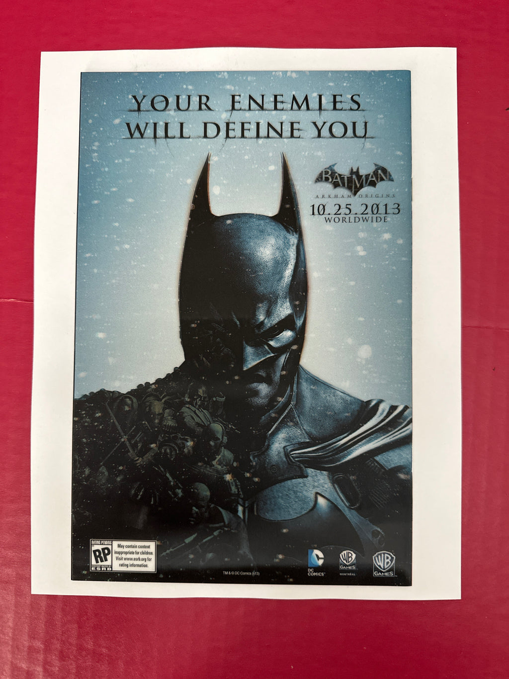 Batman, Vol. 2 #23.1A (DC Comics 2013) by Ugly Monkey Comics