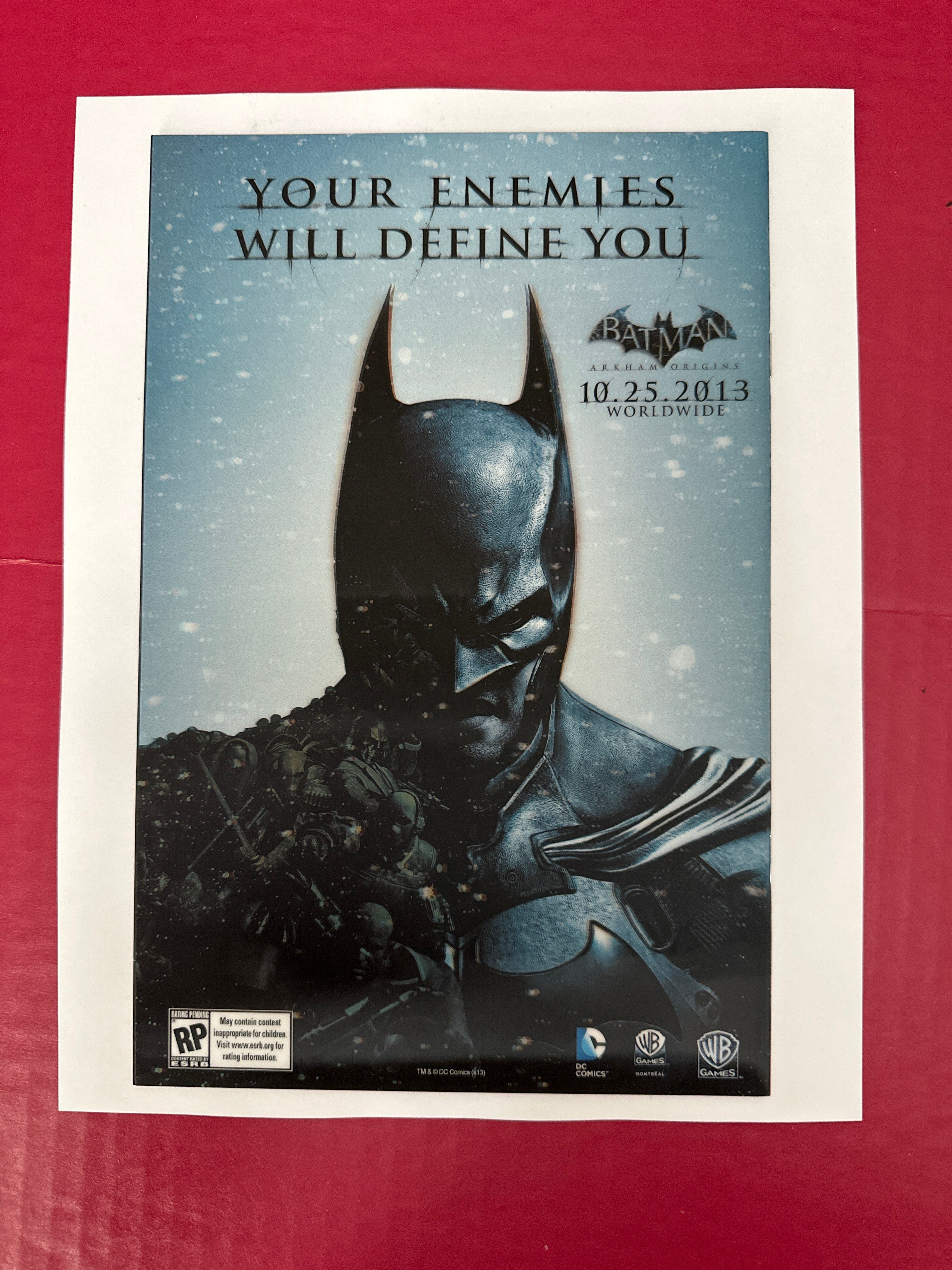 Batman, Vol. 2 #23.1A (DC Comics 2013) by Ugly Monkey Comics