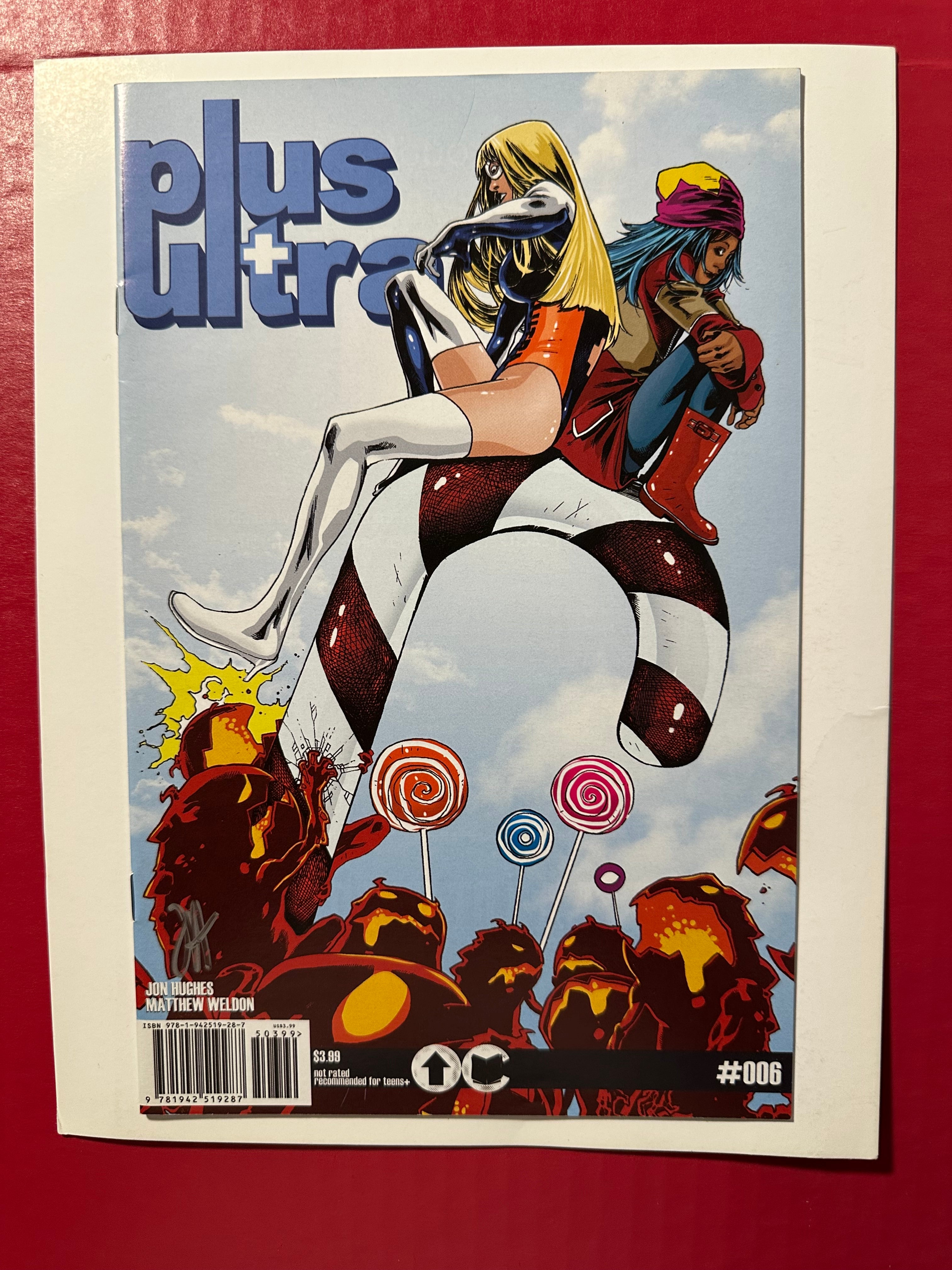 Plus Ultra #6 (2016) Signed by Jon Hughes by Ugly Monkey Comics
