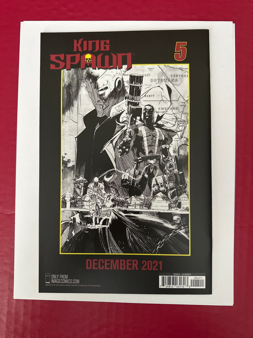 King Spawn #4A (2021) by Ugly Monkey Comics