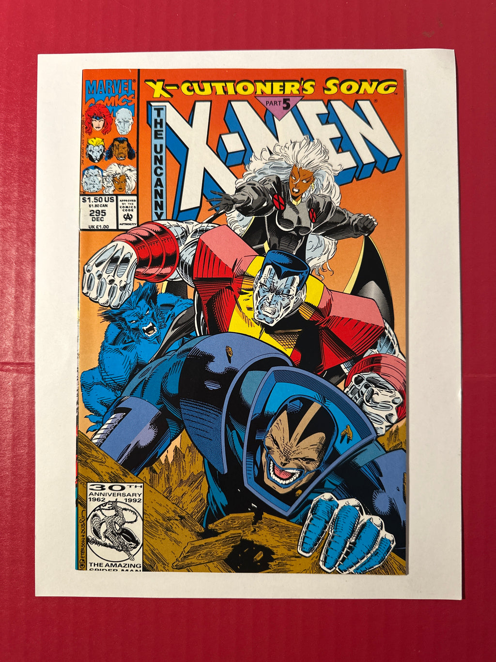 The Uncanny X-Men, Vol. 1 #295 (Marvel Comics 1992) Direct Edition by Ugly Monkey Comics