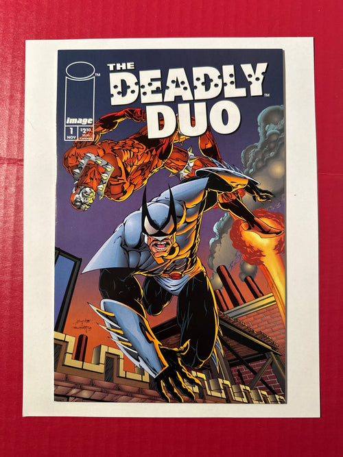 Deadly Duo, Vol. 1 #1 (Image Comics 1994) Andy Smith Regular Cover by Ugly Monkey Comics