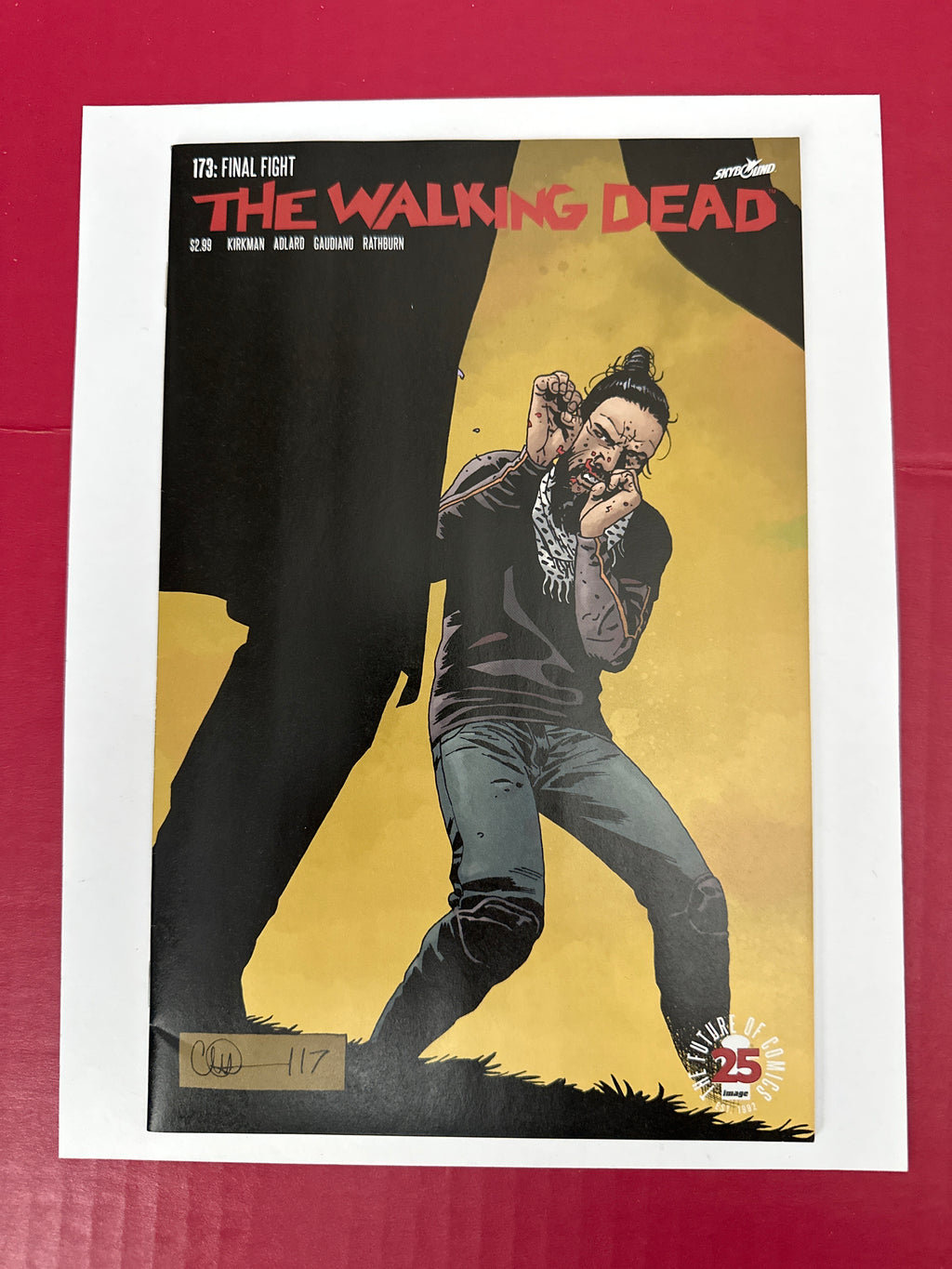 The Walking Dead #173 (Image Comics 2017) Charlie Adlard & Dave Stewart Cover by Ugly Monkey Comics
