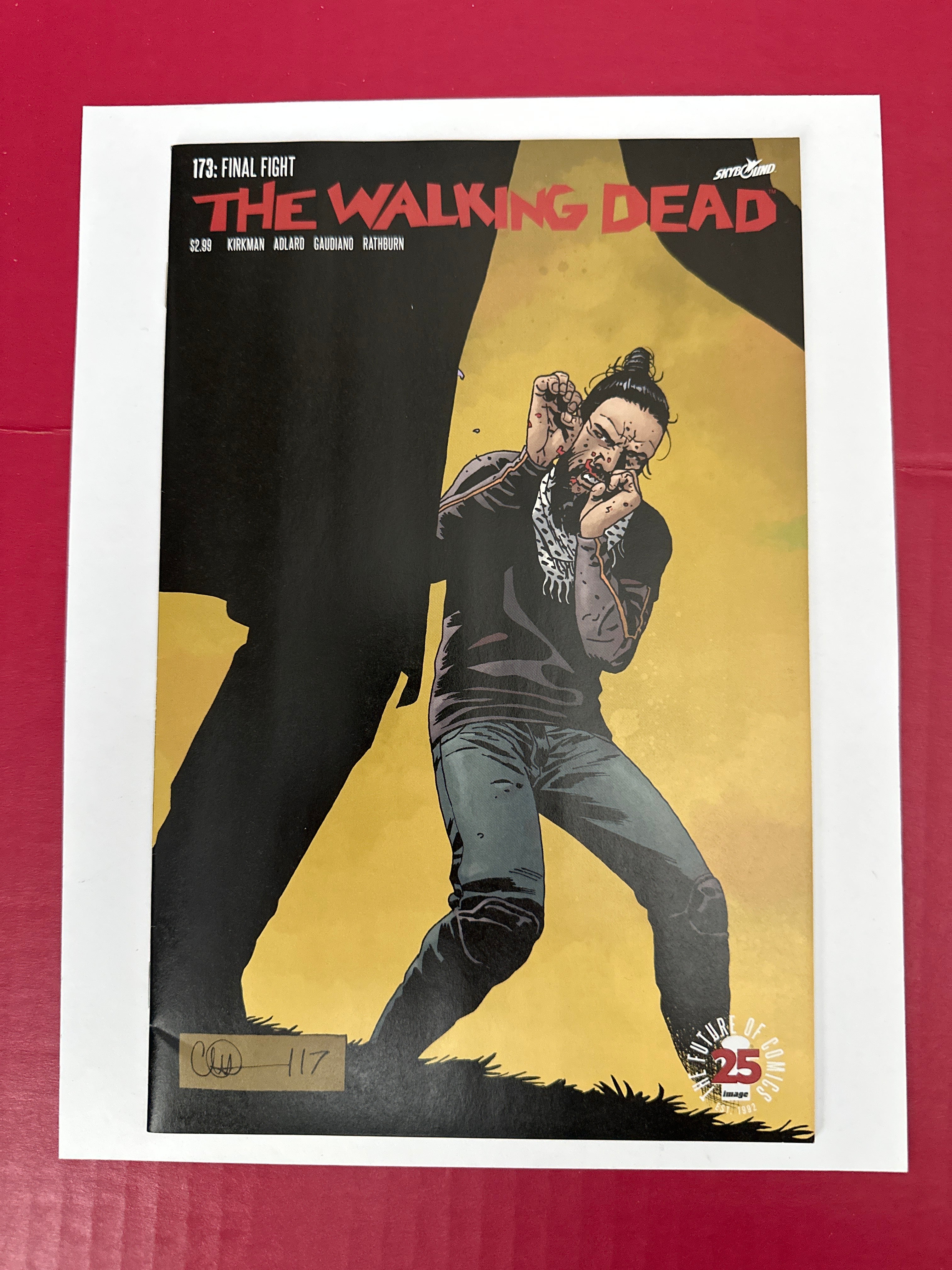 The Walking Dead #173 (Image Comics 2017) Charlie Adlard & Dave Stewart Cover by Ugly Monkey Comics
