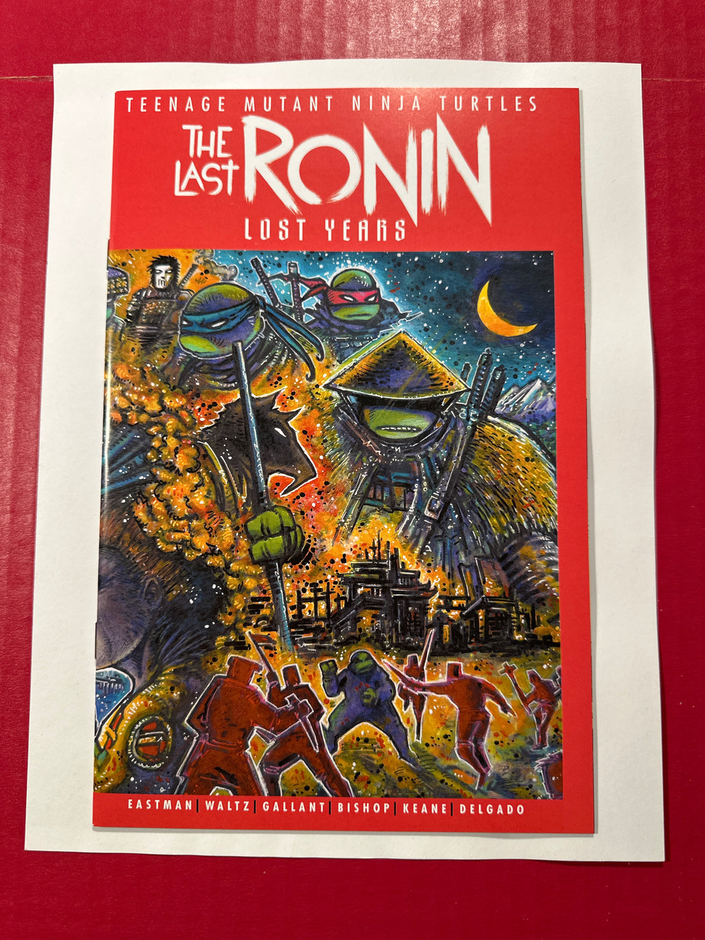 TMNT: The Last Ronin - The Lost Years #1B (IDW Publishing 2023) Several 1st app by Ugly Monkey Comics