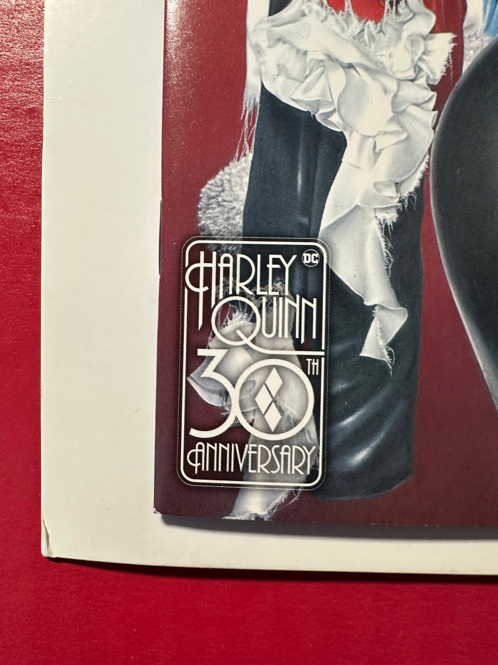 Harley Quinn, Vol. 4 #22 (2022) Natali Sanders Harley Quinn 30th Anniversary Variant Signed by Ugly Monkey Comics