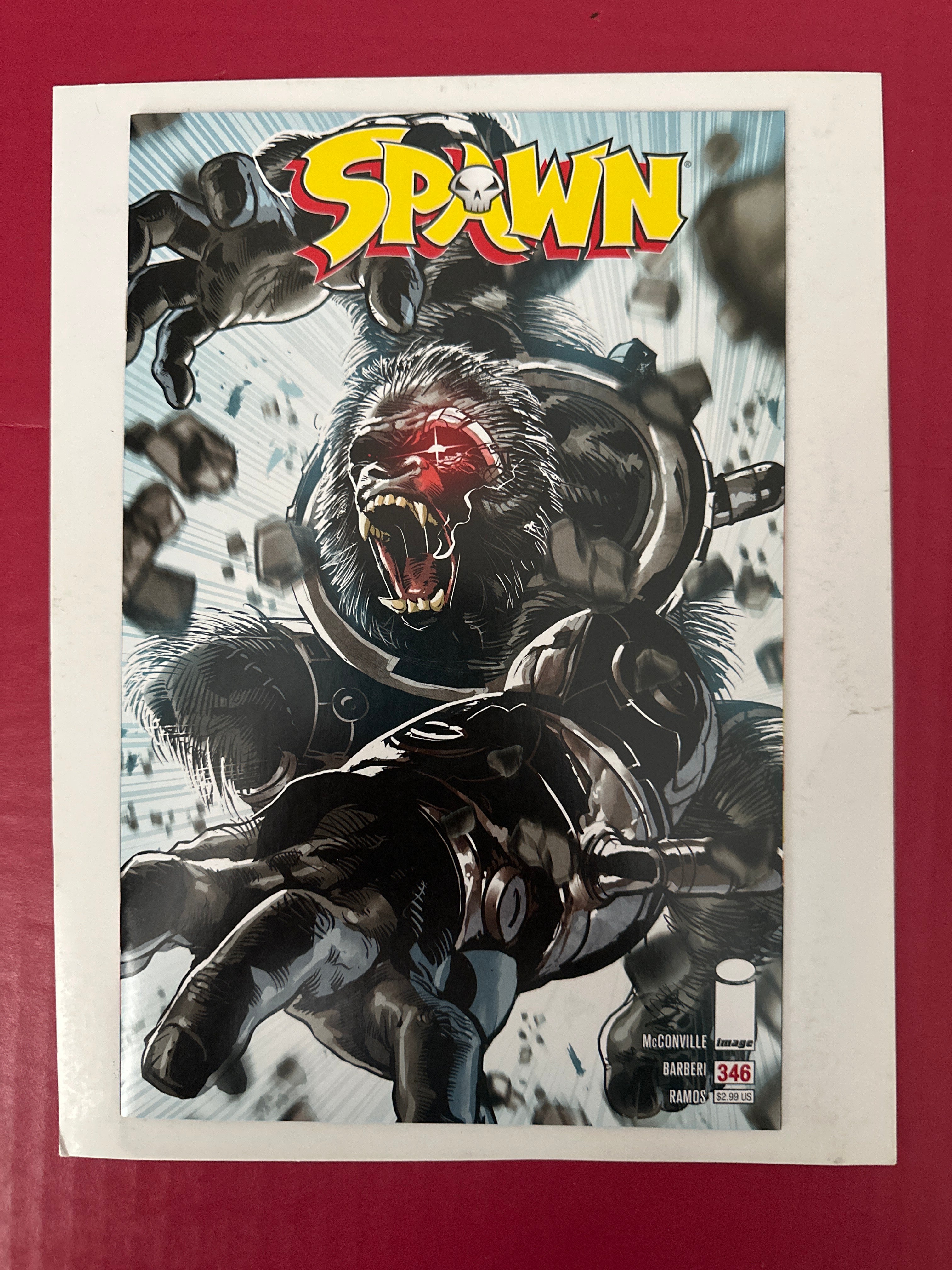 Spawn #346A (2023) by Ugly Monkey Comics