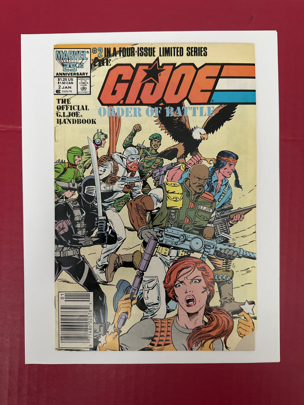 G.I. Joe: Order of Battle #2B (Marvel Comics 1987) by Ugly Monkey Comics