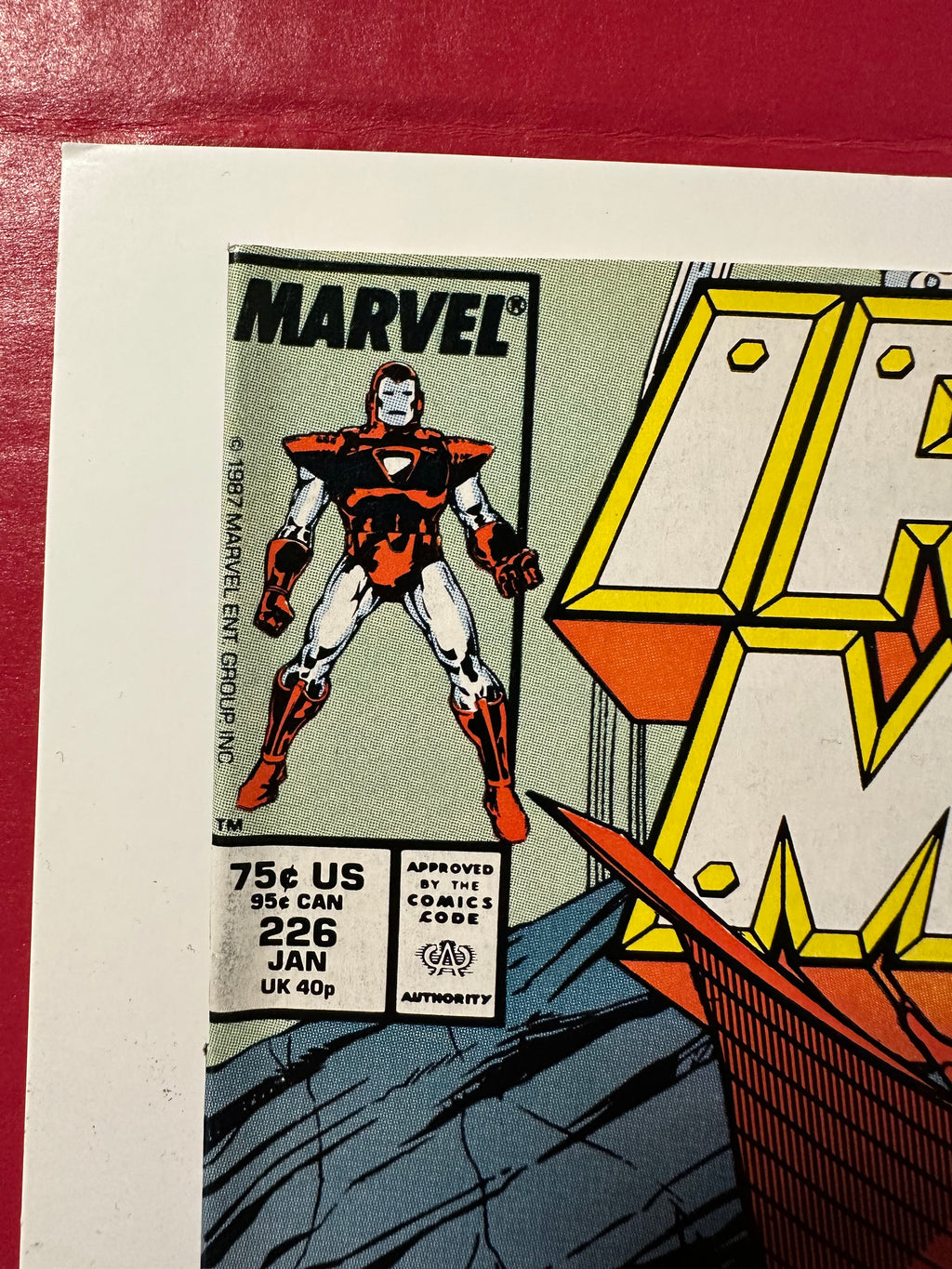 Iron Man #226 MARVEL Comics 1988 VF+ by Ugly Monkey Comics