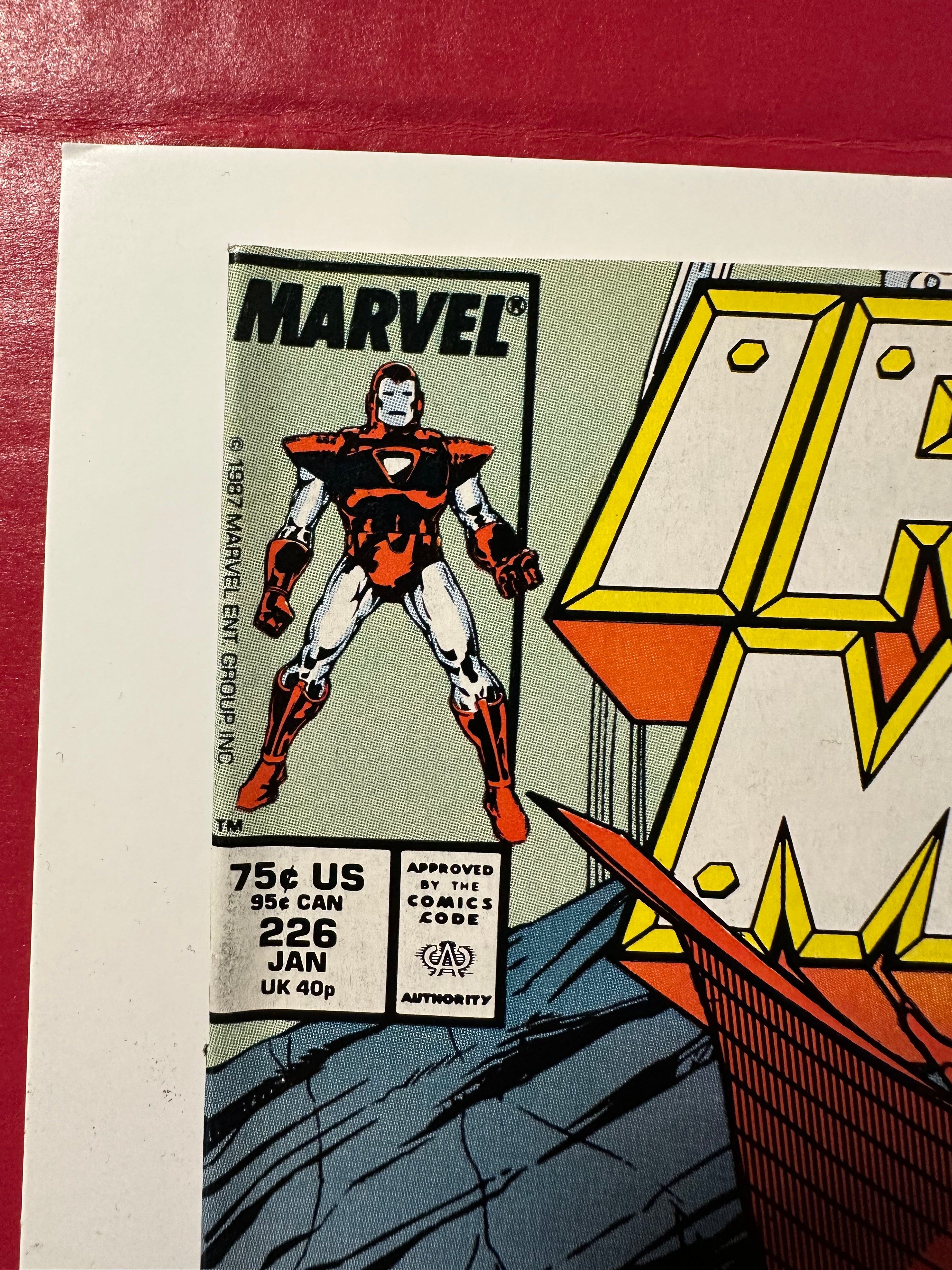 Iron Man #226  MARVEL Comics 1988 VF+