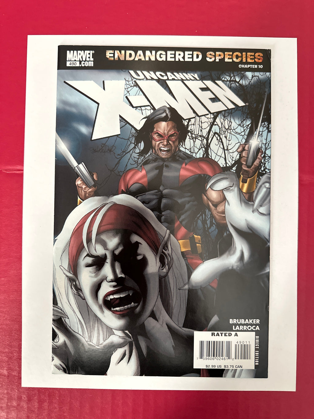 The Uncanny X-Men, Vol. 1 #490 (Marvel Comics 2007) Salvador Larroca Regular by Ugly Monkey Comics