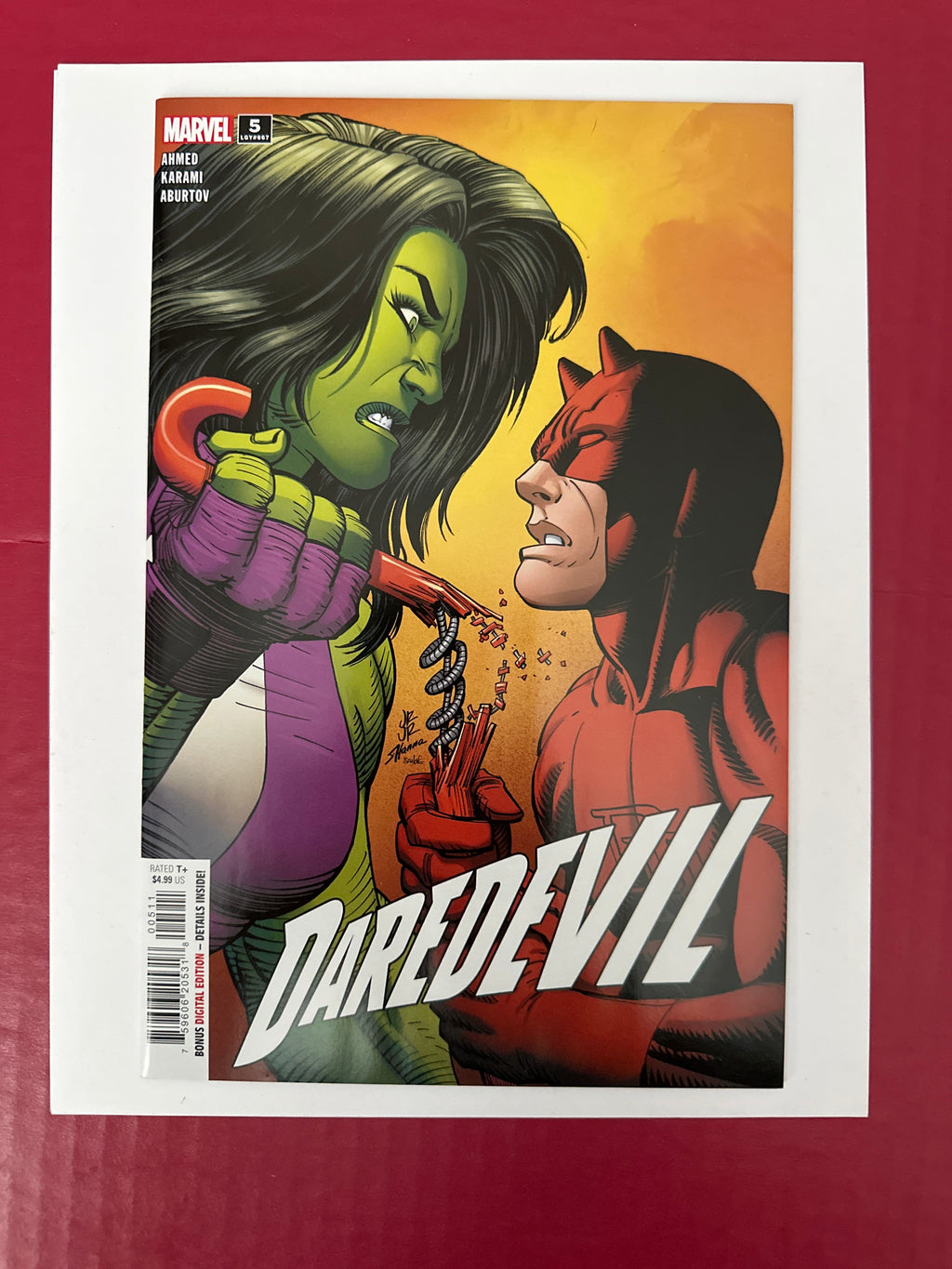 Daredevil, Vol. 8 #5A (2024 Marvel Comics) by Ugly Monkey Comics