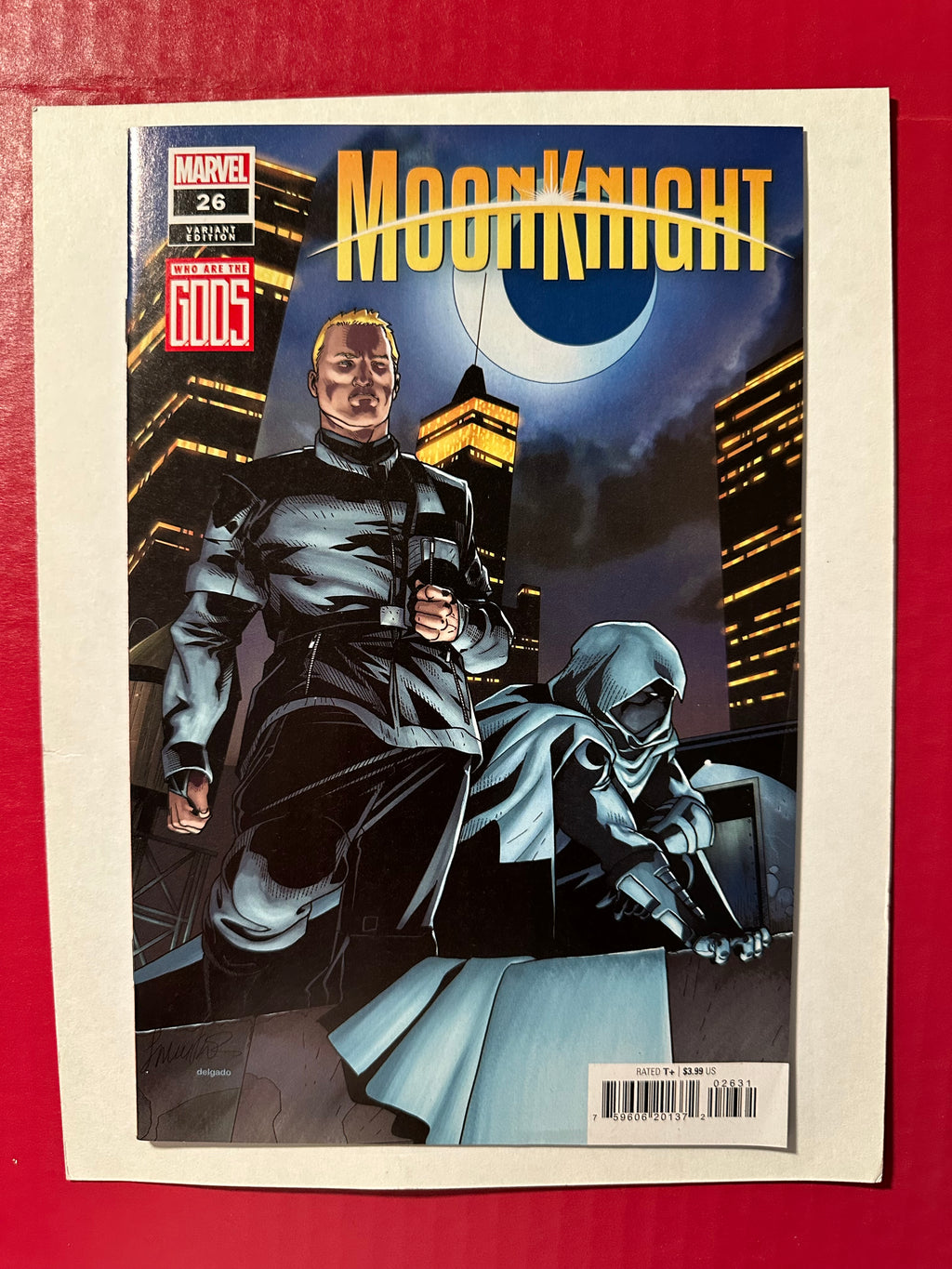 Moon Knight, Vol. 9 #26 (2023) Salvador Larocca G.O.D.S. Variant by Ugly Monkey Comics