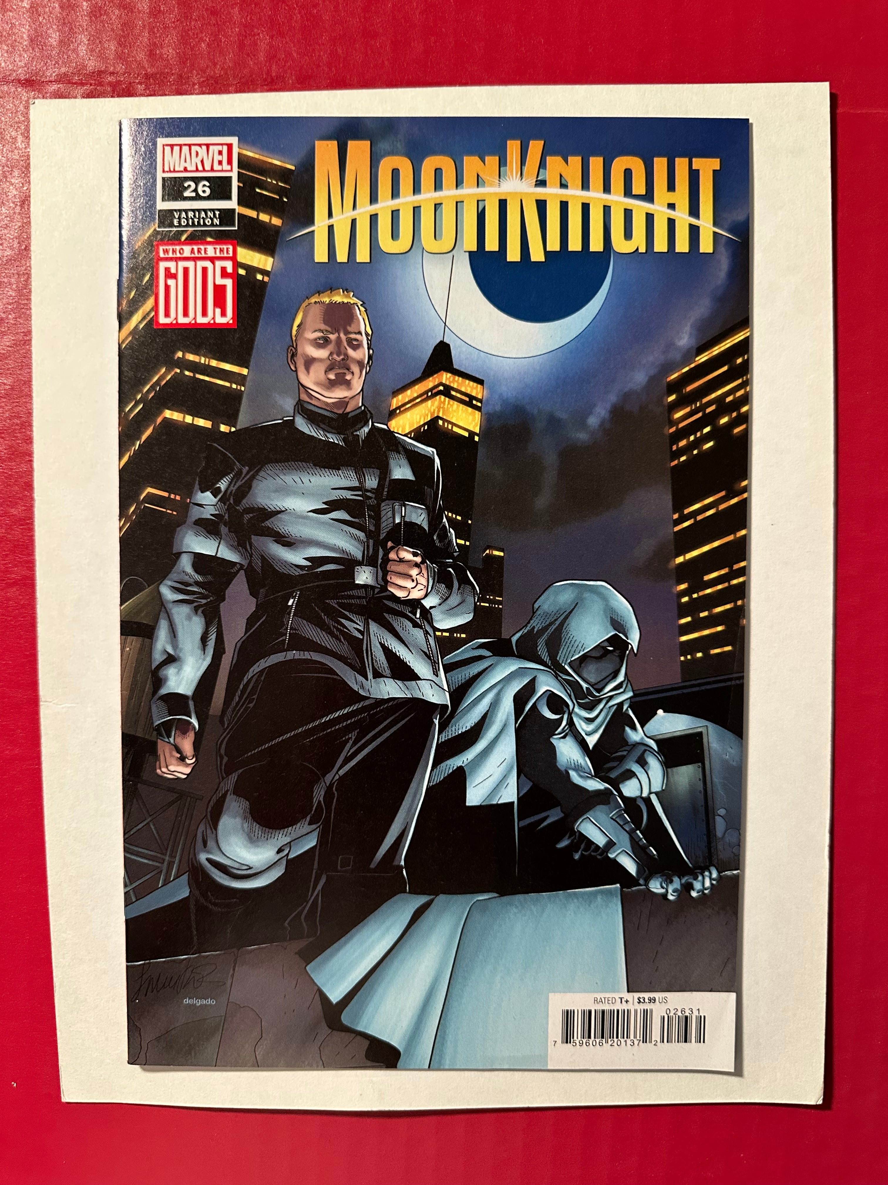 Moon Knight, Vol. 9 #26 (2023) Salvador Larocca G.O.D.S. Variant by Ugly Monkey Comics