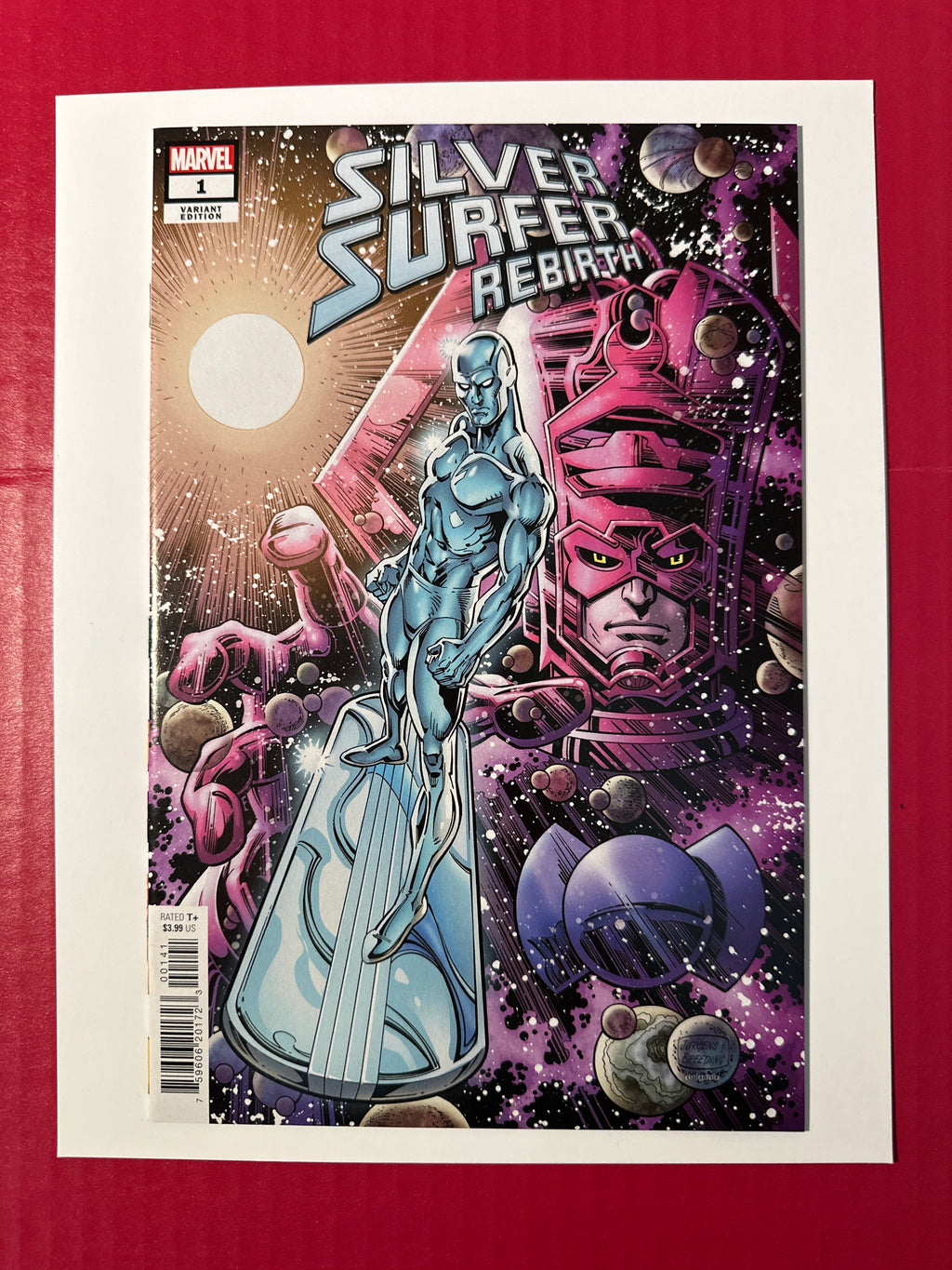 Silver Surfer: Rebirth #1 (Marvel Comics 2022) Dan Jurgens Variant by Ugly Monkey Comics