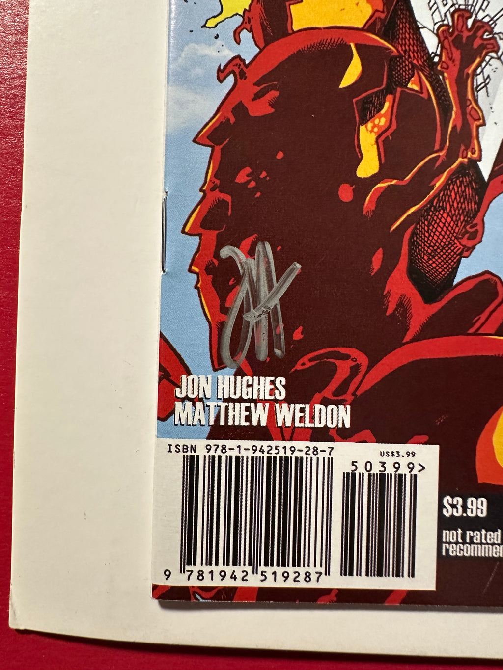 Plus Ultra #6 (2016) Signed by Jon Hughes by Ugly Monkey Comics
