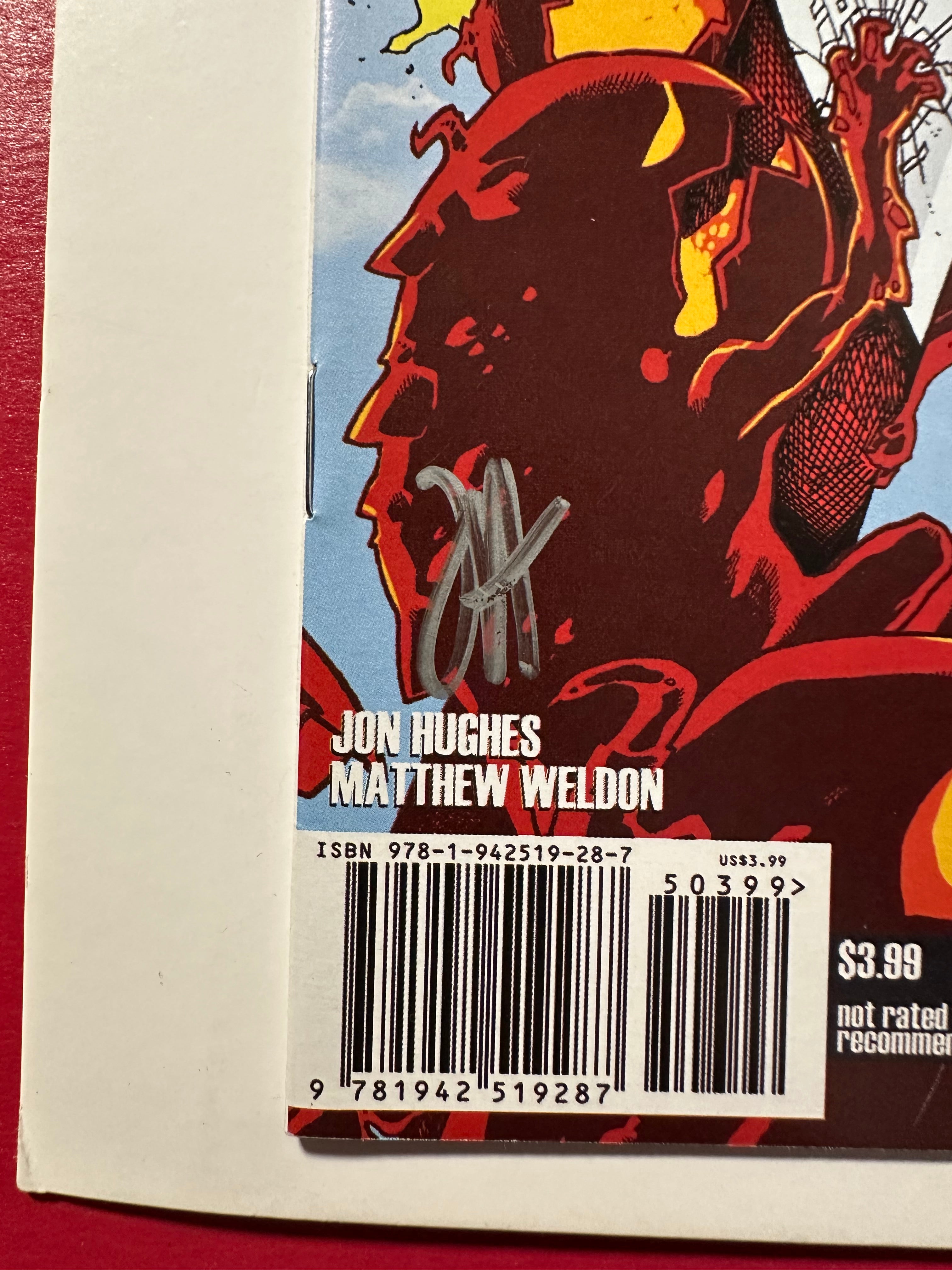 Plus Ultra #6 (2016) Signed by Jon Hughes by Ugly Monkey Comics