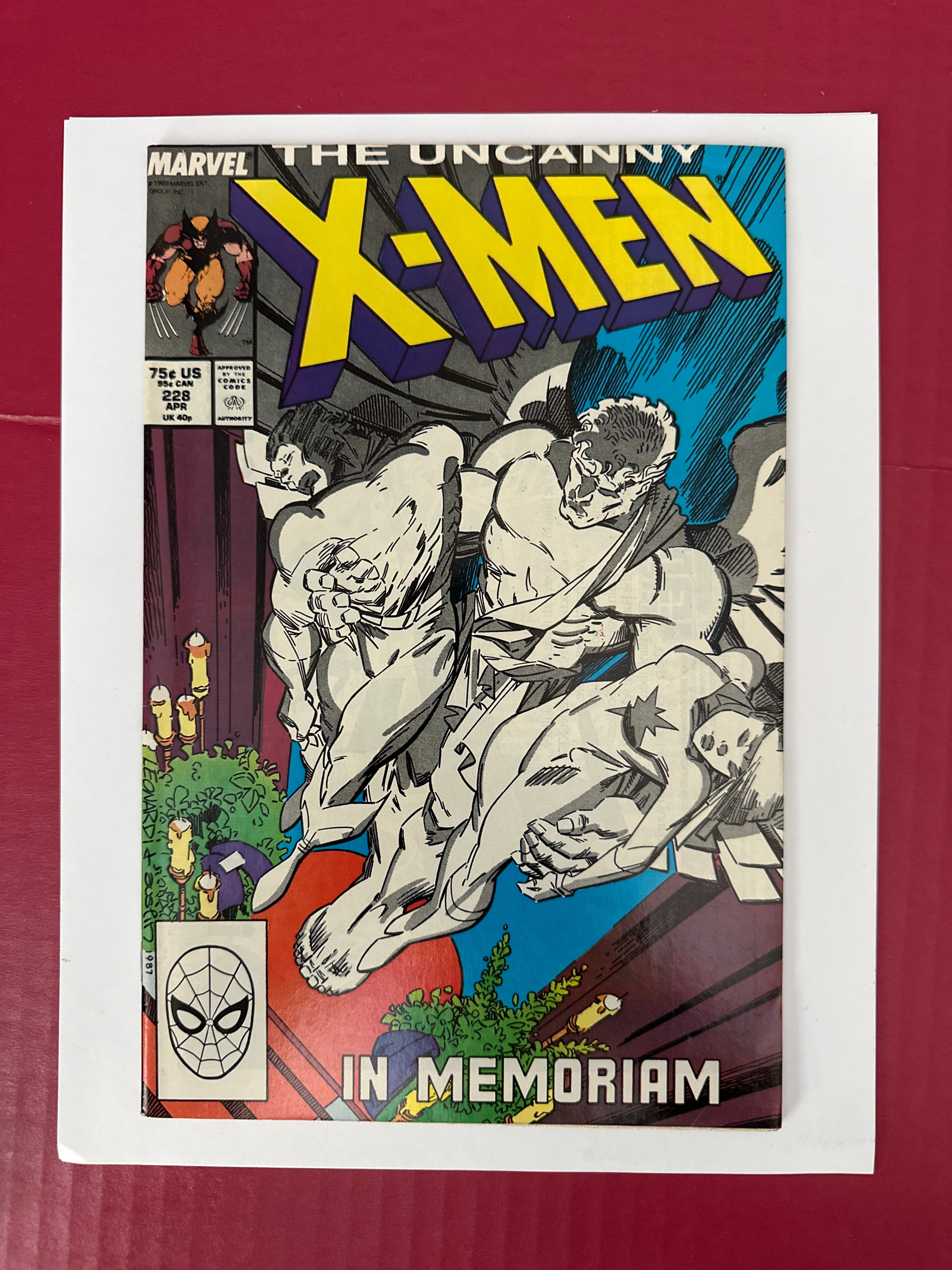 The Uncanny X-Men, Vol. 1 #228 (Marvel Comics 1987) Direct Edition by Ugly Monkey Comics