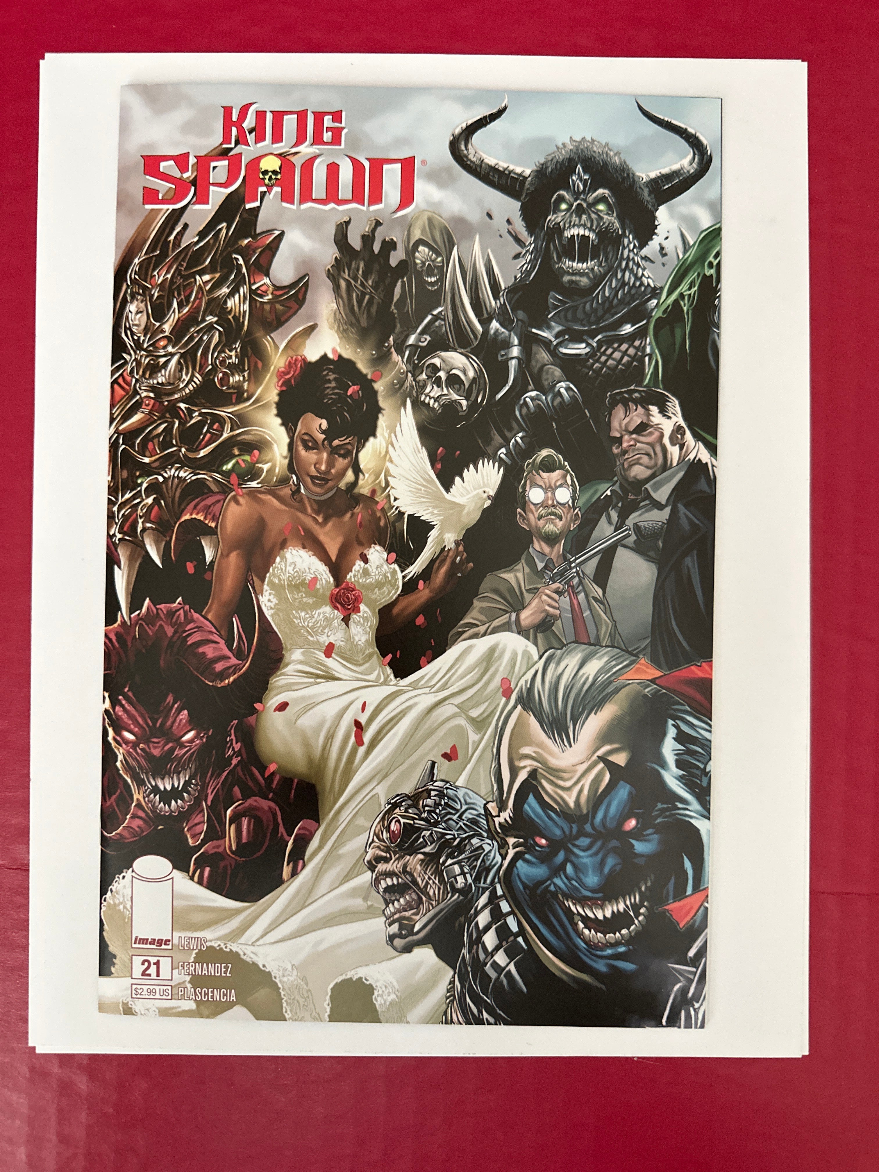 King Spawn #21A (2023) by Ugly Monkey Comics